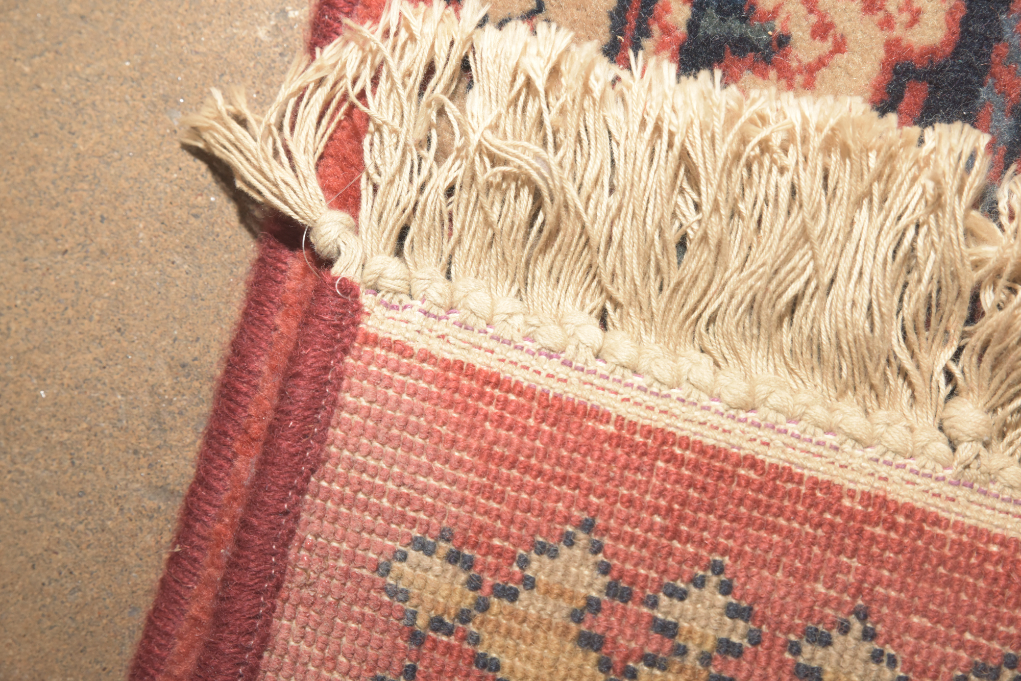 Machine Made Louis de Poortere "Kadjar" Belgian Wool Area Rug