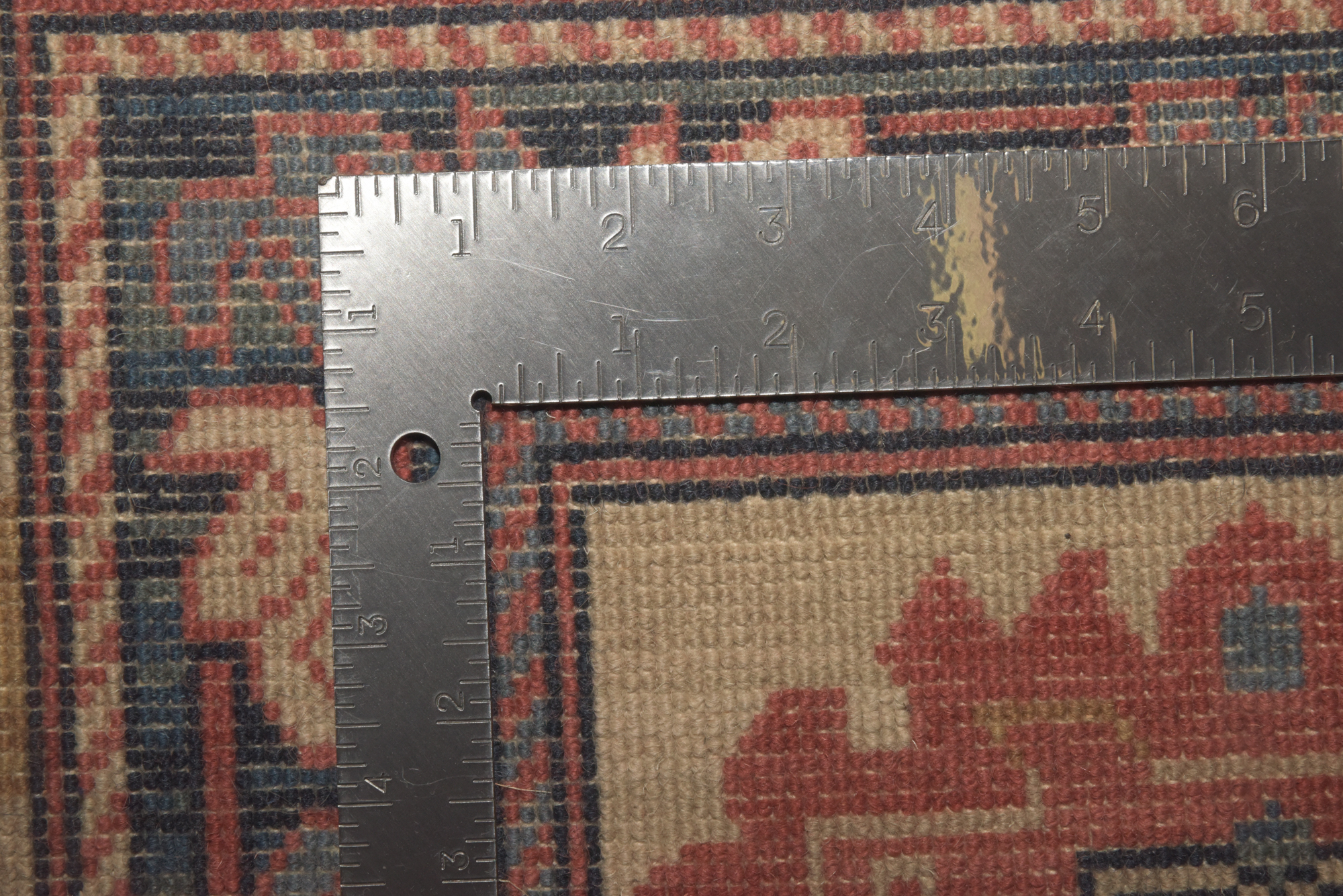 Machine Made Louis de Poortere "Kadjar" Belgian Wool Area Rug