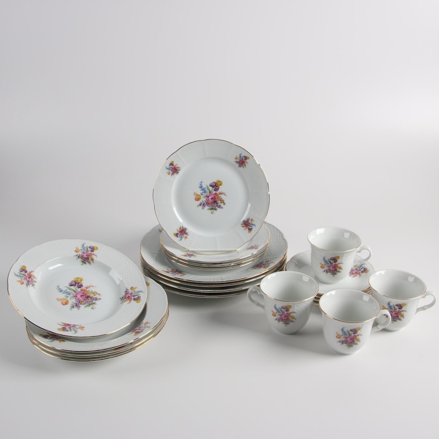Vintage Thun "Bouquet" Porcelain Dinnerware