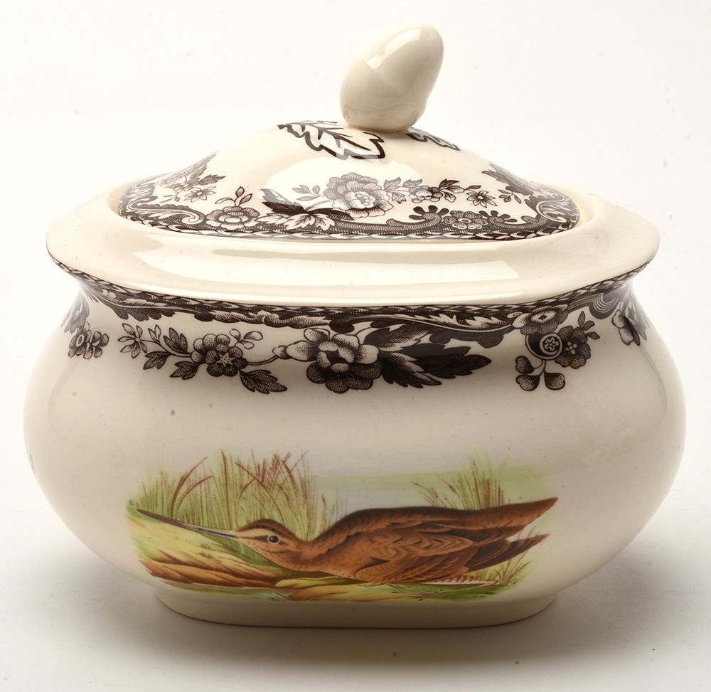 Spode China Tea Service in the "Woodland" Pattern