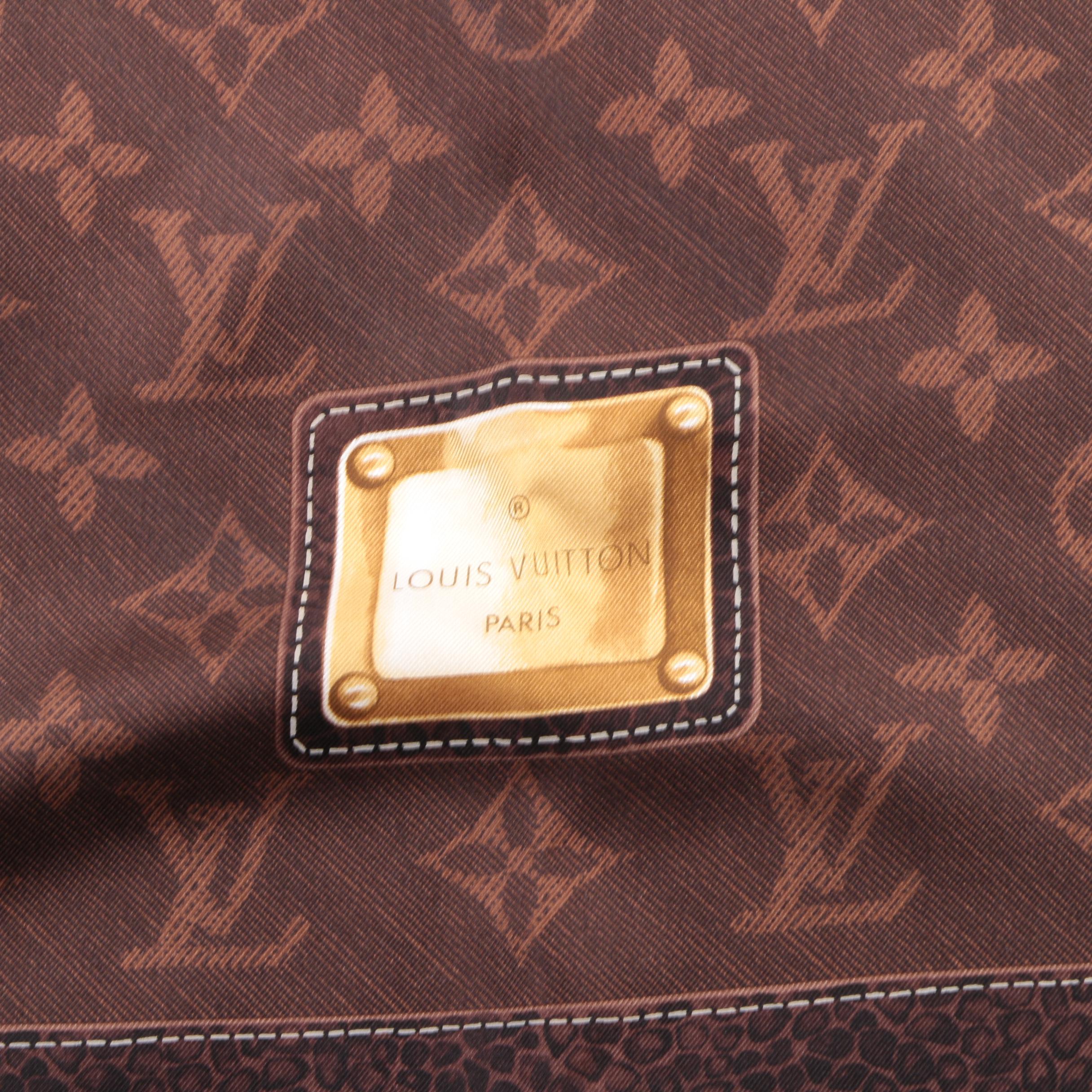 Louis Vuitton Paris Monogram Silk Scarf