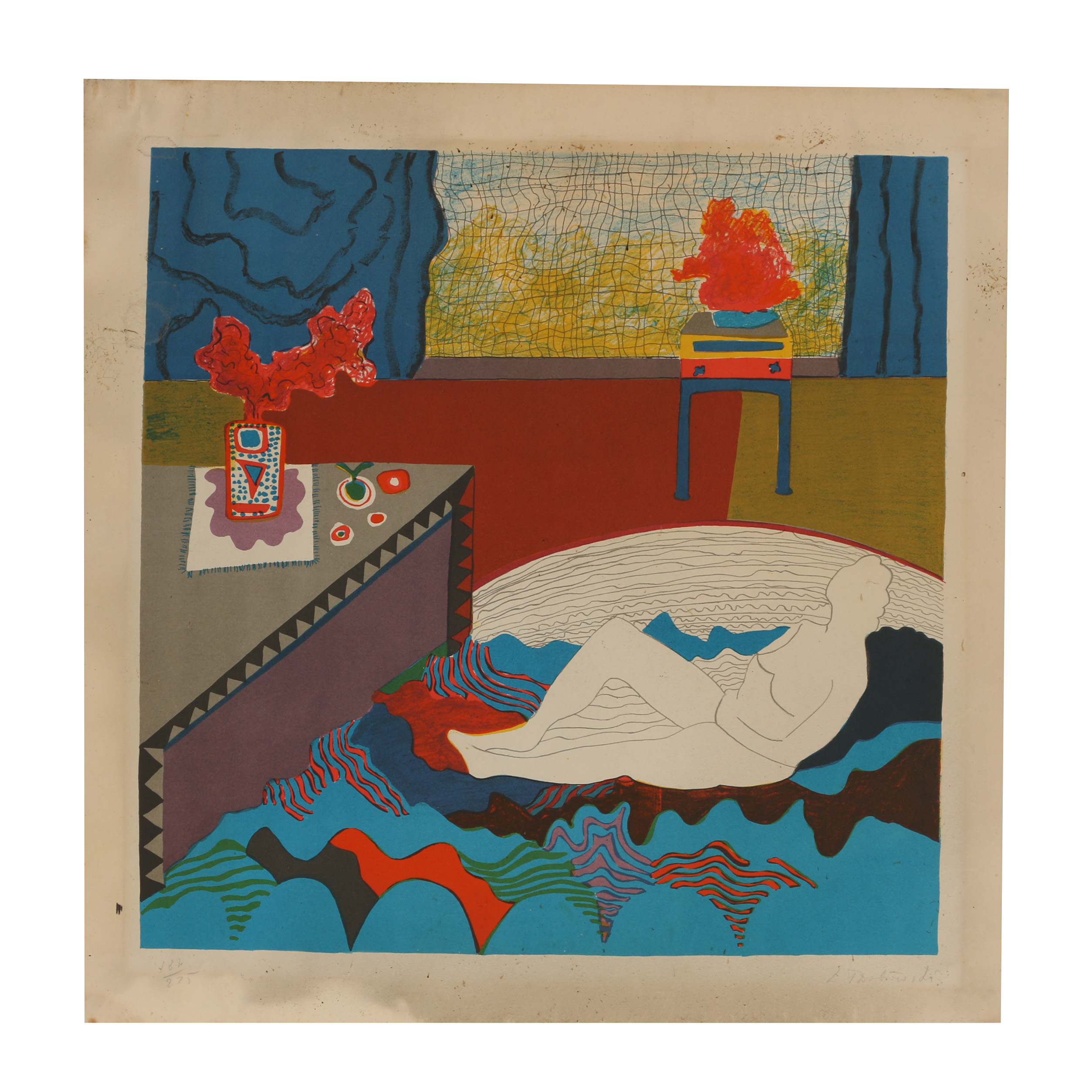 Leszek Dabrowski Lithograph