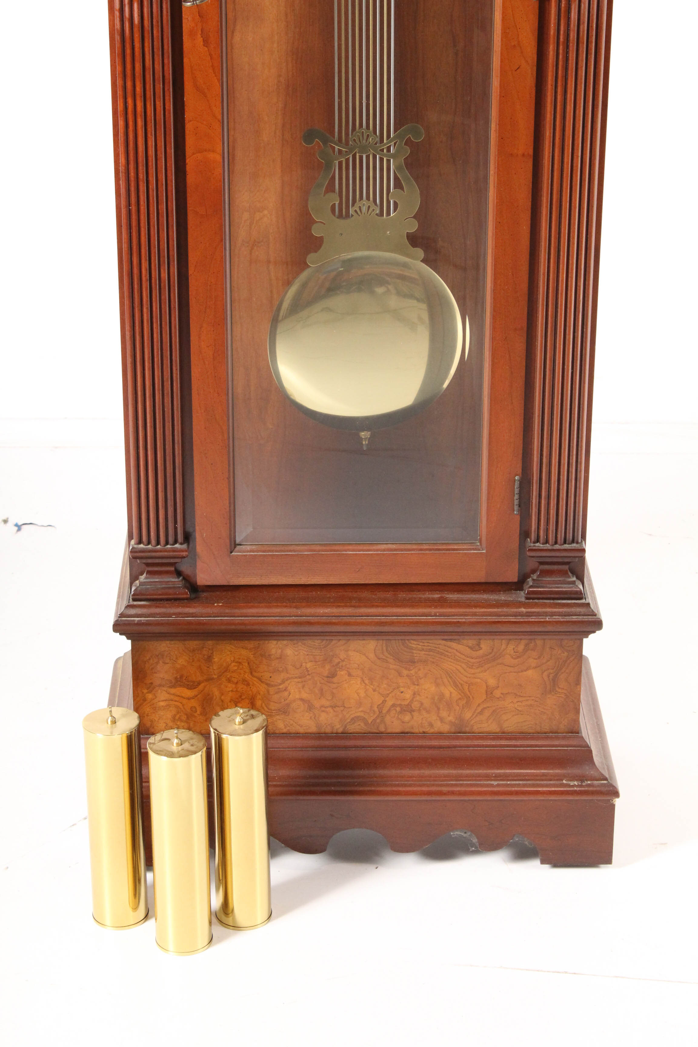 Vintage Colonial-Style Grandfather Clock by Colonial of Zeeland