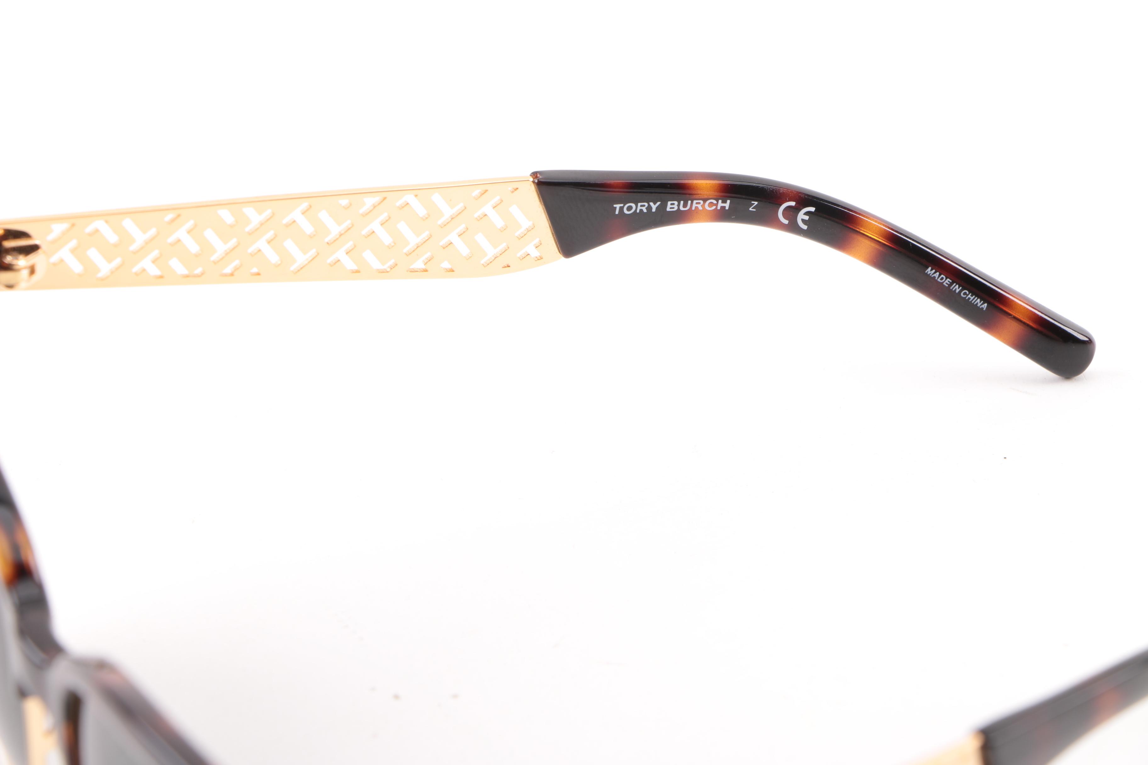 Tory Burch TY6032 Browline Tortoiseshell Style Sunglasses