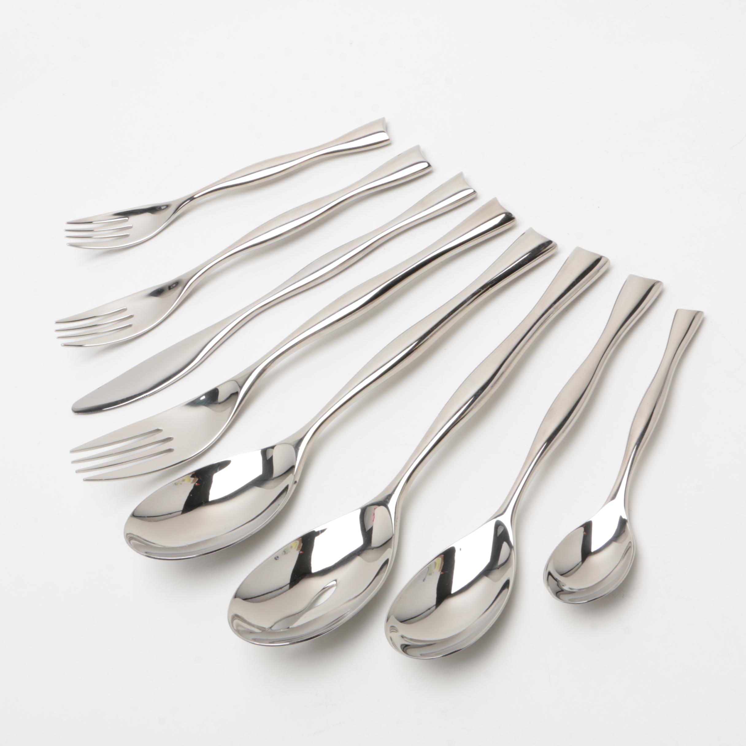 Nambé "Butterfly" Stainless Steel Flatware