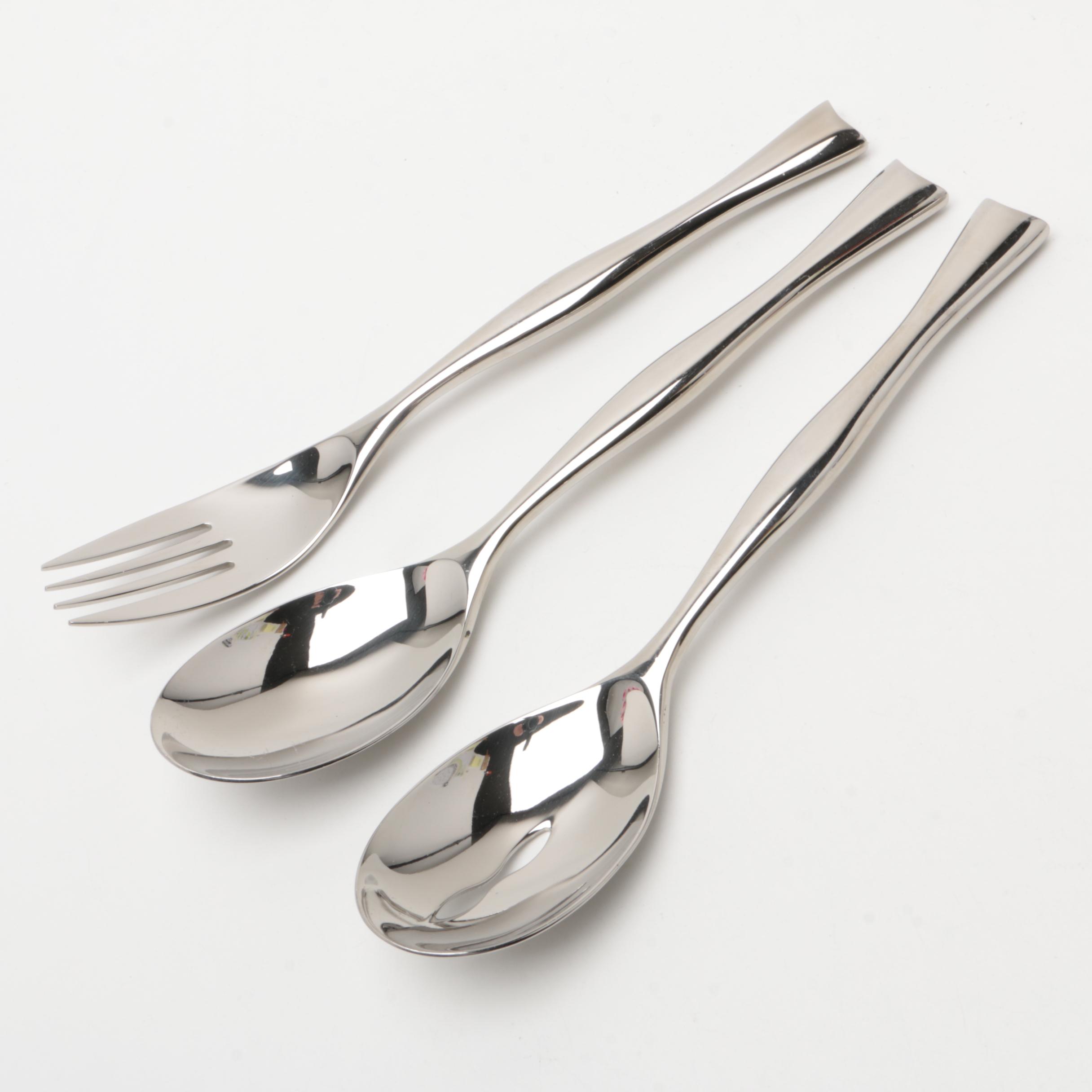 Nambé "Butterfly" Stainless Steel Flatware