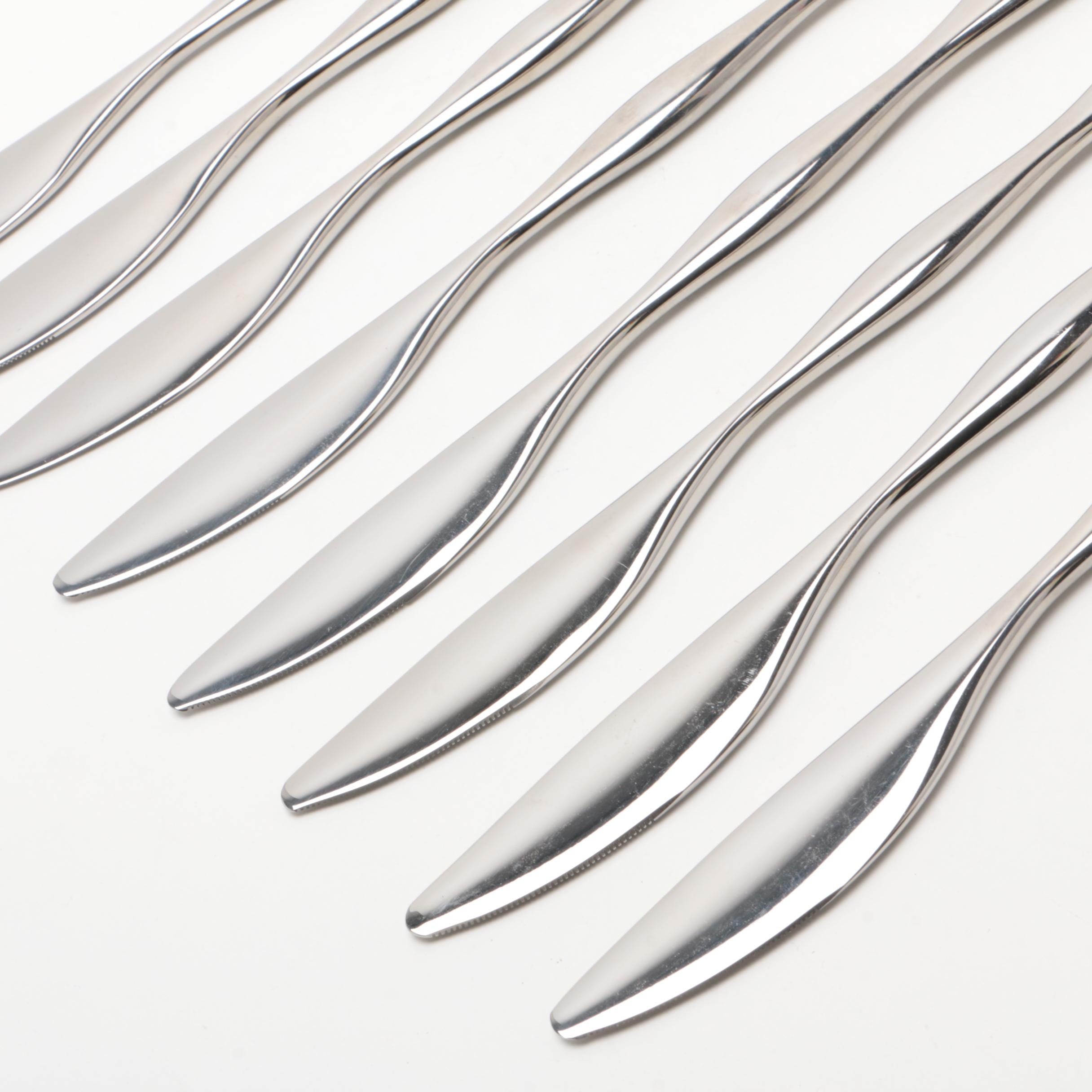 Nambé "Butterfly" Stainless Steel Flatware