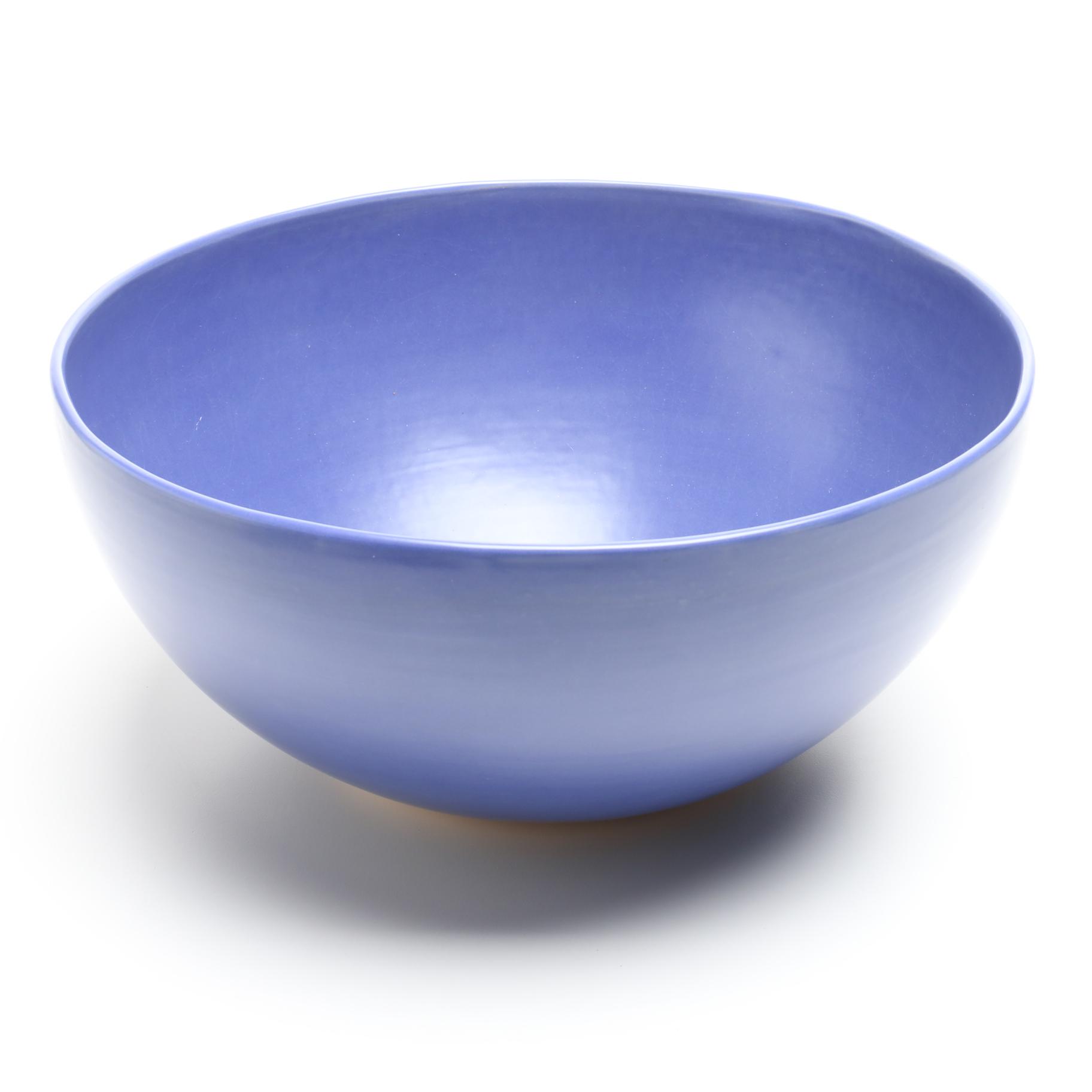 Signed Art Pottery Bowl by Luna Garcia