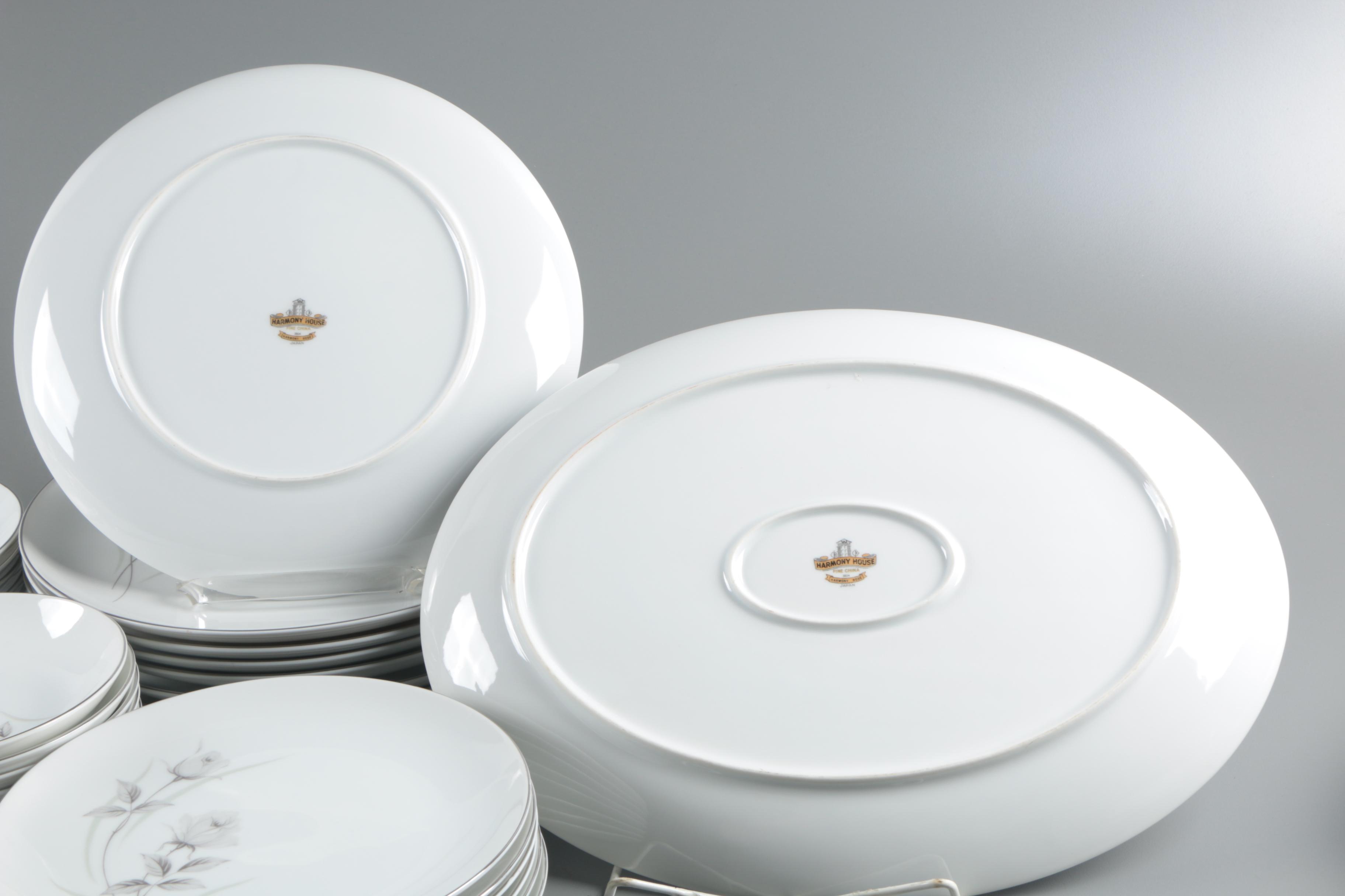 Harmony House "Harmony Rose" Porcelain Dinnerware