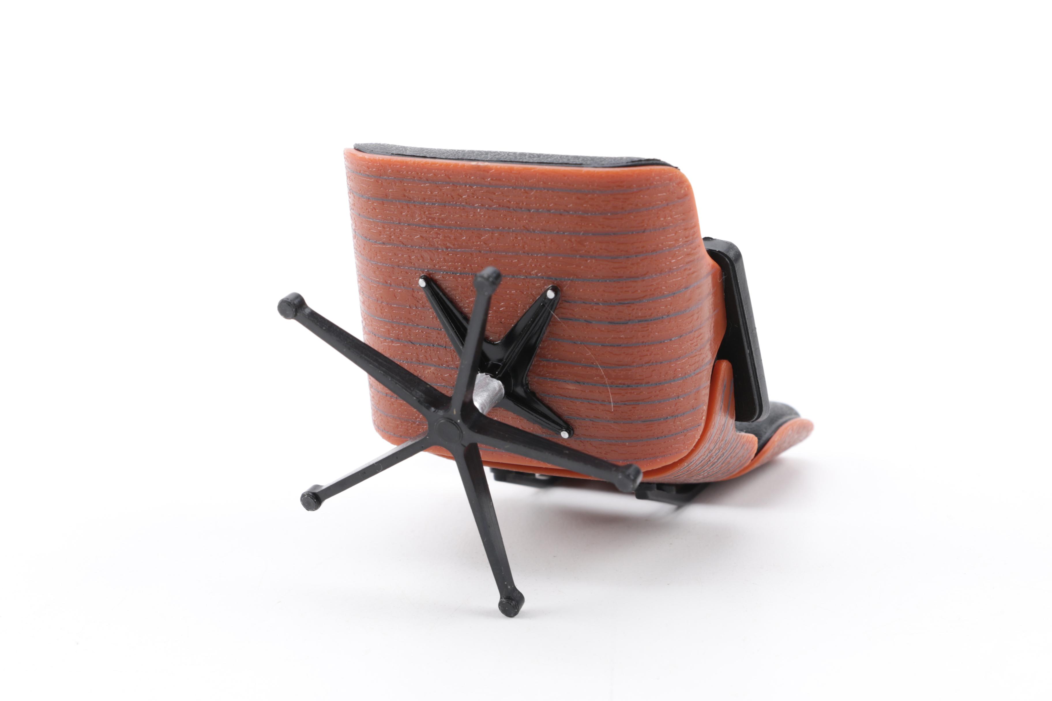 Miniature Eames Lounge Chair, DSW Chair, La Chaise and Management Chair