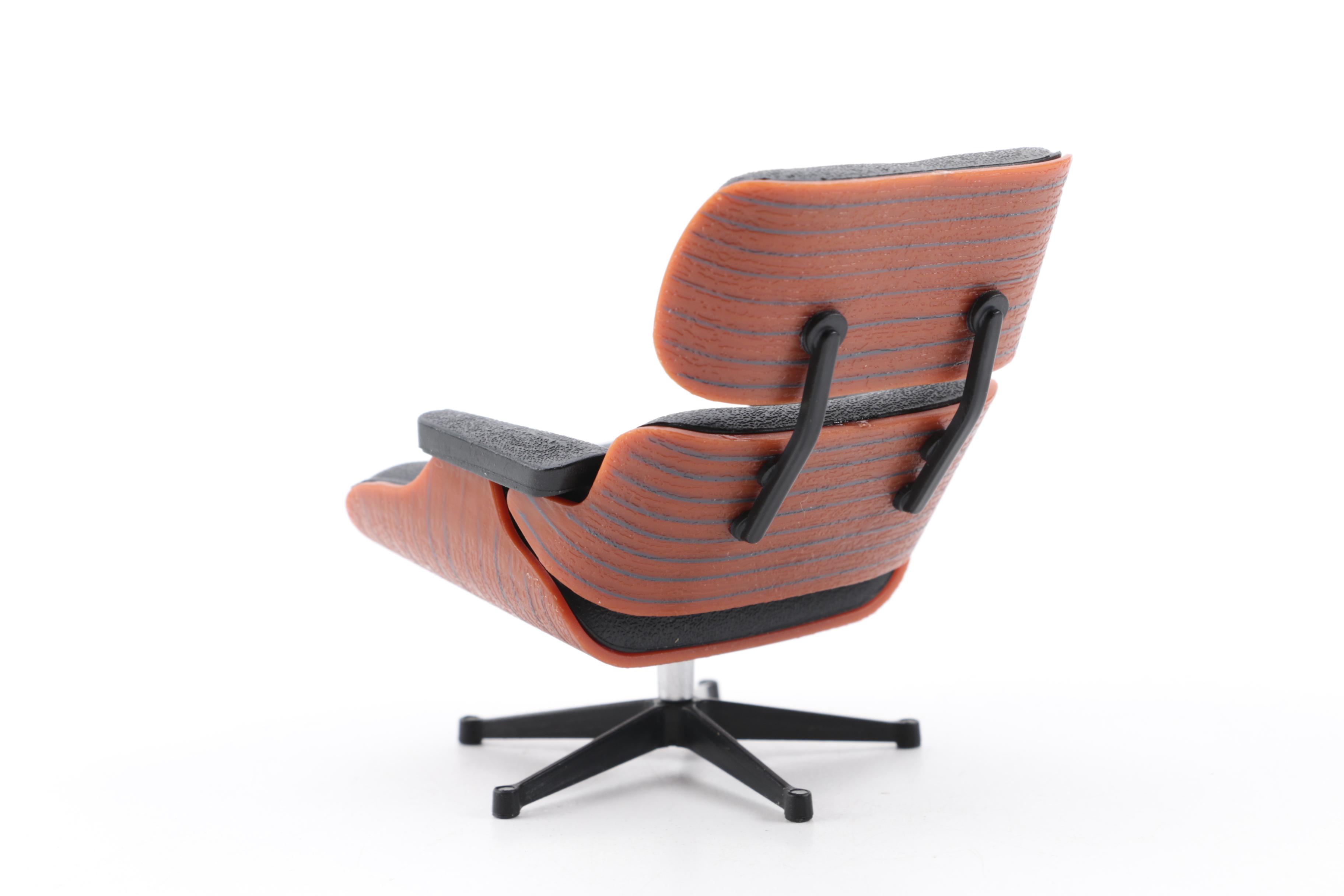 Miniature Eames Lounge Chair, DSW Chair, La Chaise and Management Chair