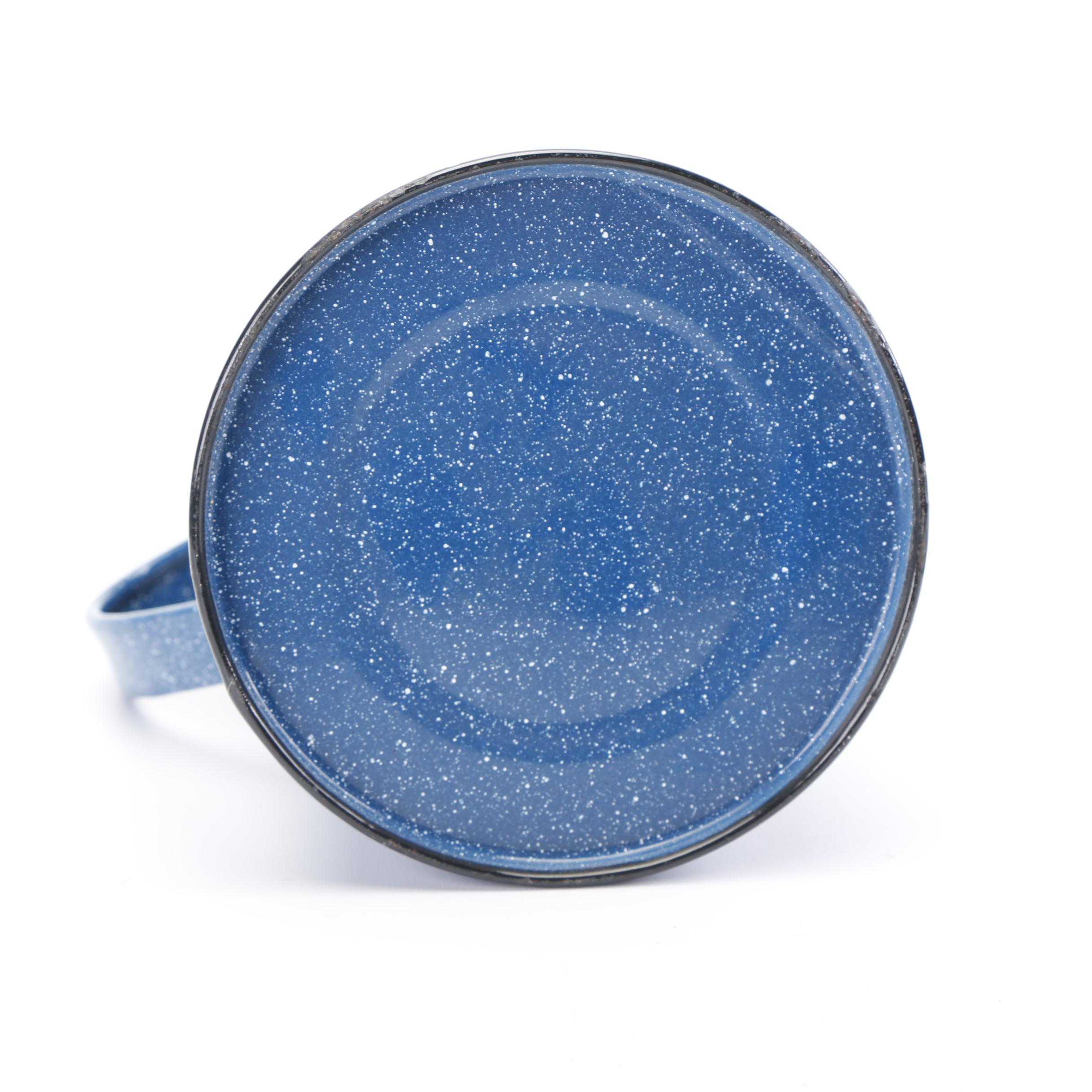 Blue Speckled Enameled Cookware