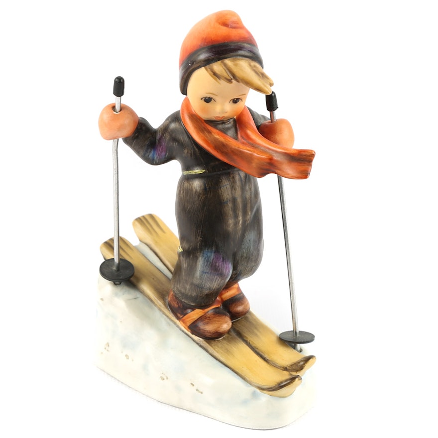 Goebel Hummel "Skier" #59 Porcelain Figurine