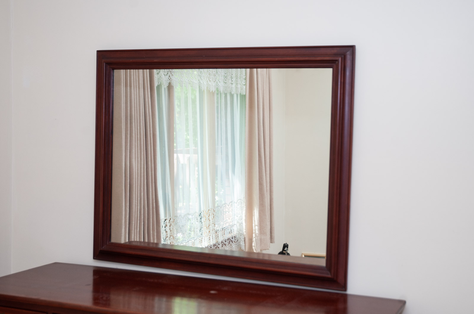 Willett "Wildwood" Cherry Dresser and Wall Mirror