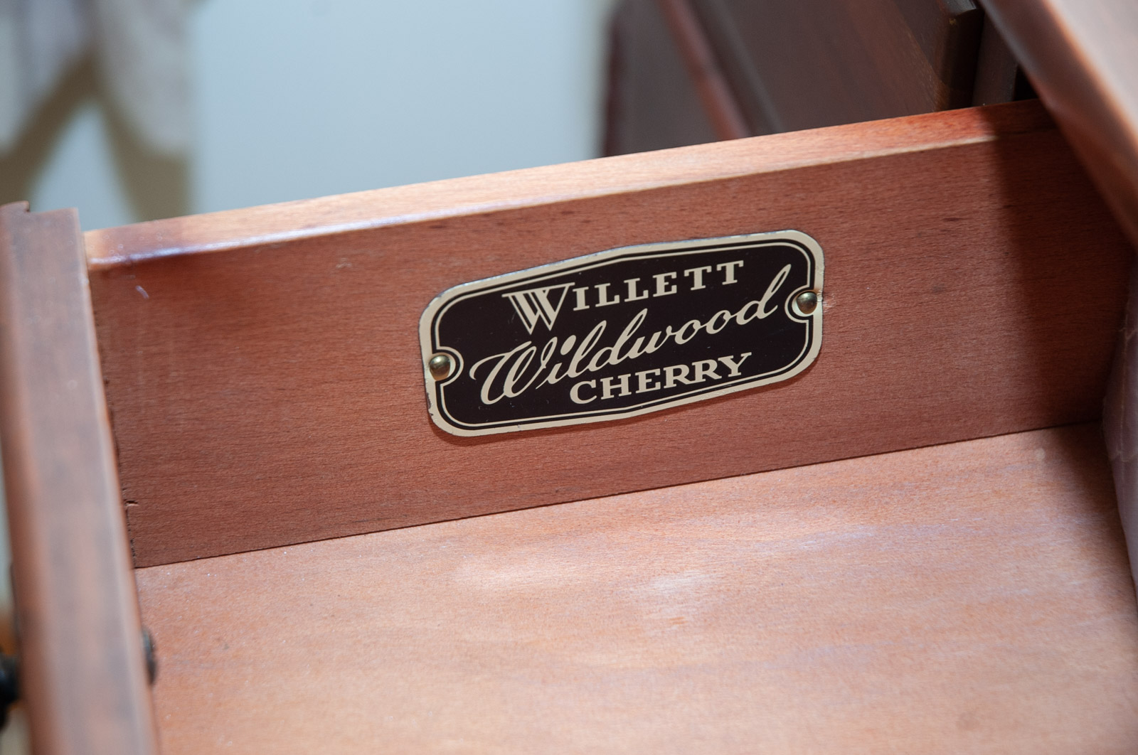 Willett "Wildwood" Cherry Dresser and Wall Mirror