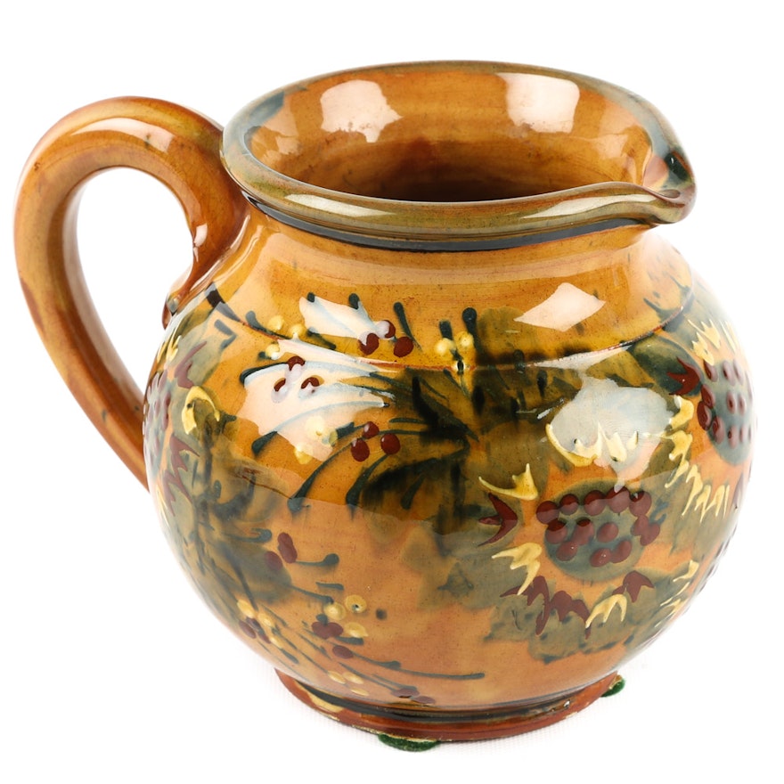 Griffi Terraghja Corsican Earthenware Pitcher