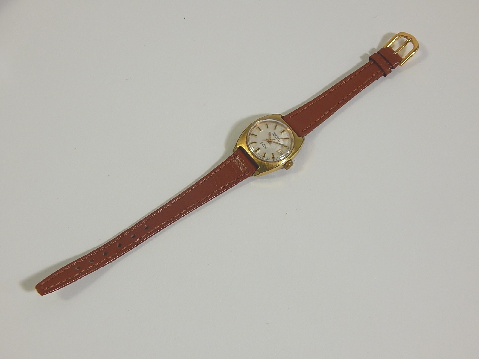 Montine of Switzerland 21 Jewel Gold-Tone Automatic Watch