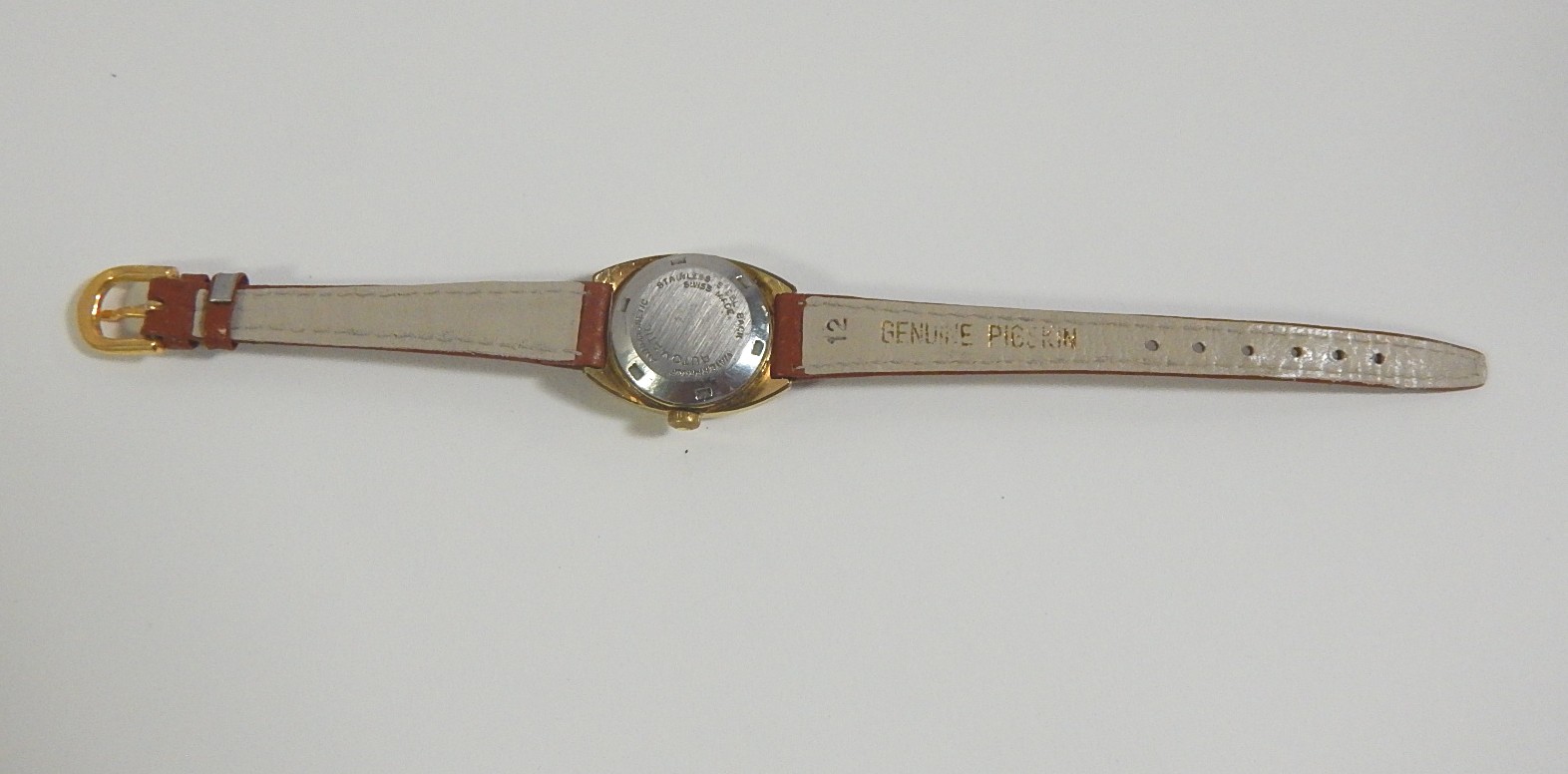 Montine of Switzerland 21 Jewel Gold-Tone Automatic Watch