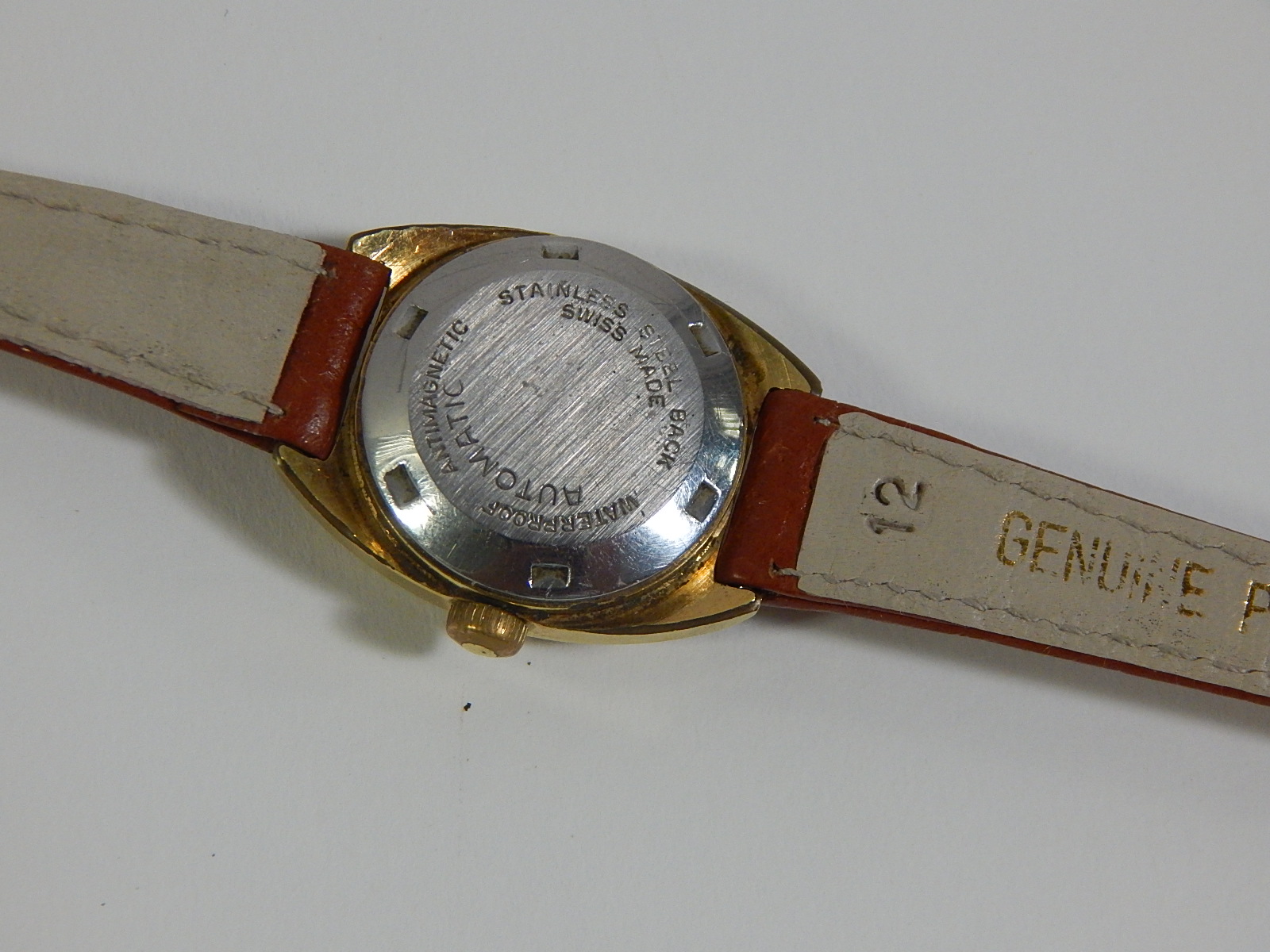 Montine of Switzerland 21 Jewel Gold-Tone Automatic Watch