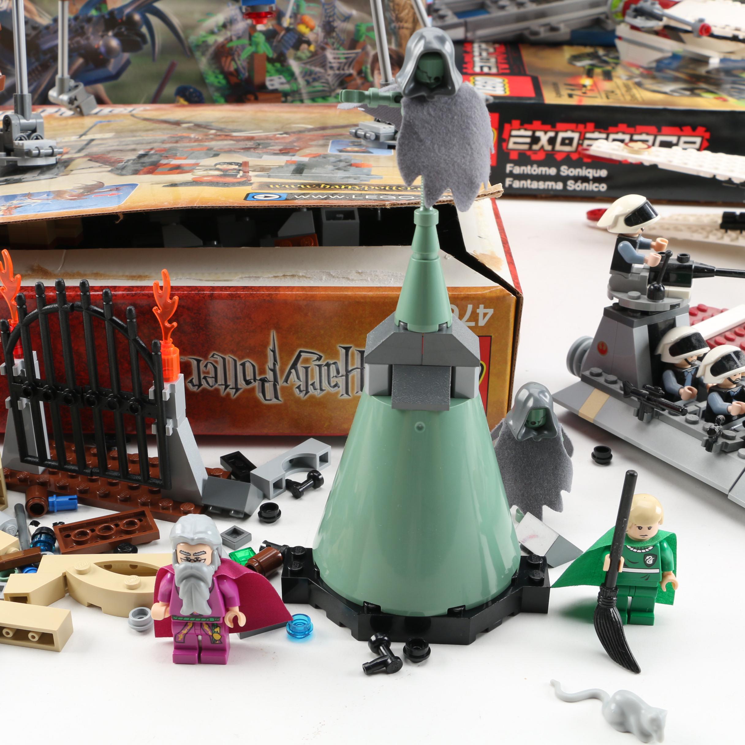 LEGO Sets including "Star Wars" and "Harry Potter"