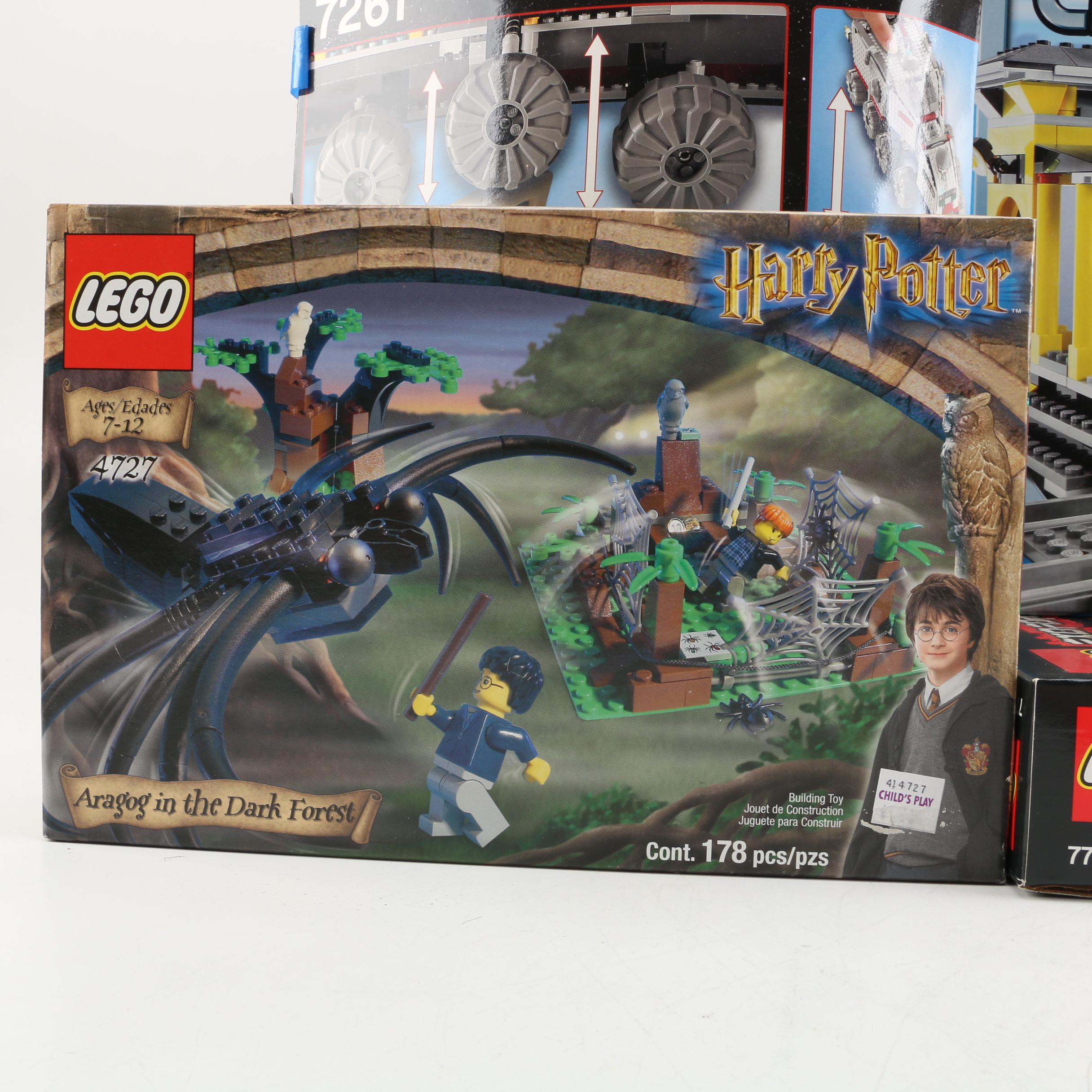 LEGO Sets including "Star Wars" and "Harry Potter"
