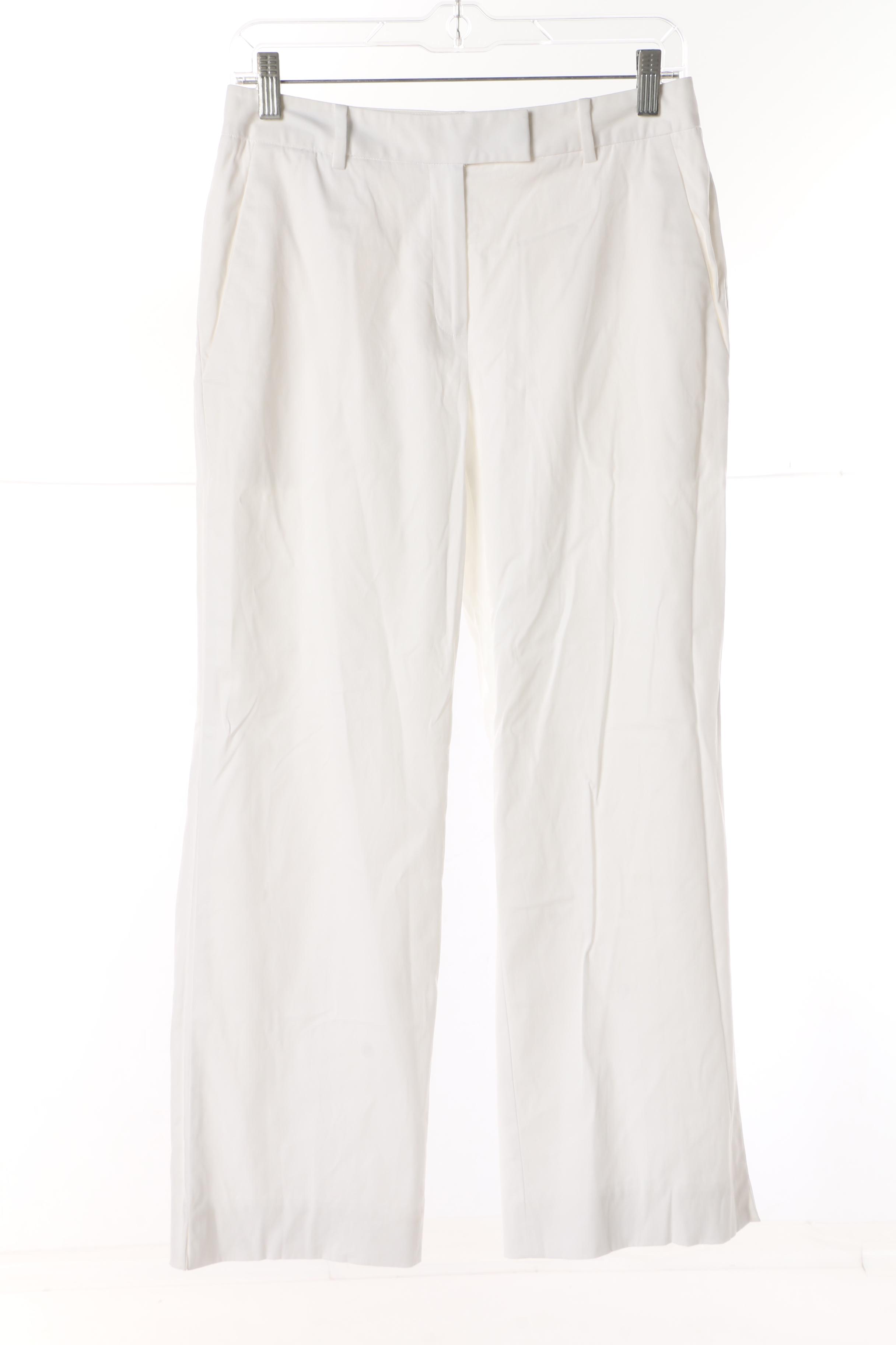 Ralph Lauren and Brooks Brothers White Pants with Lauren Herringbone Trousers