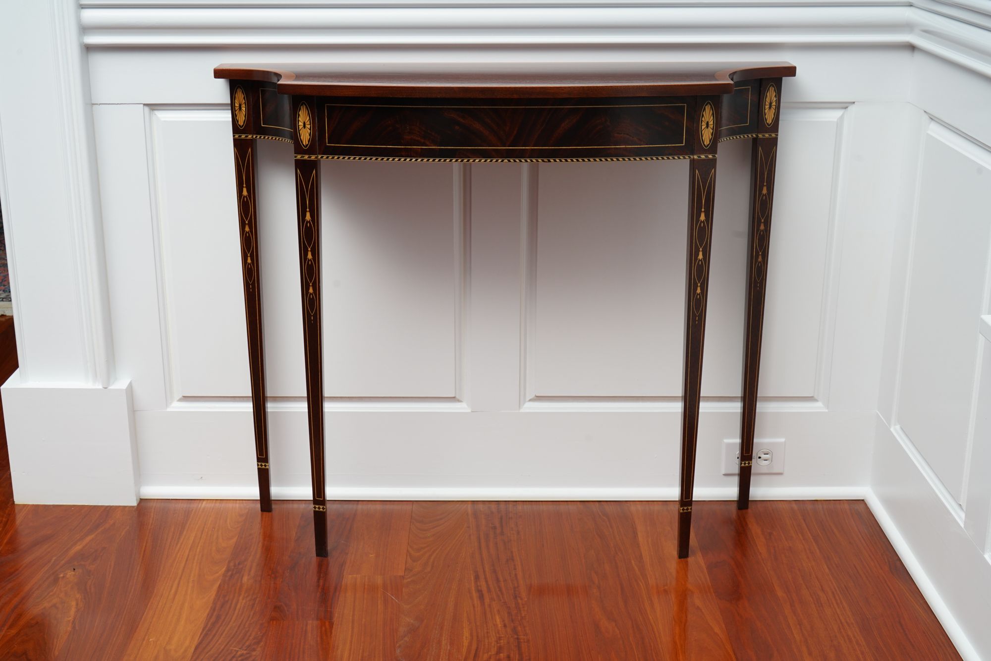Stickley Hepplewhite Style Console Tables