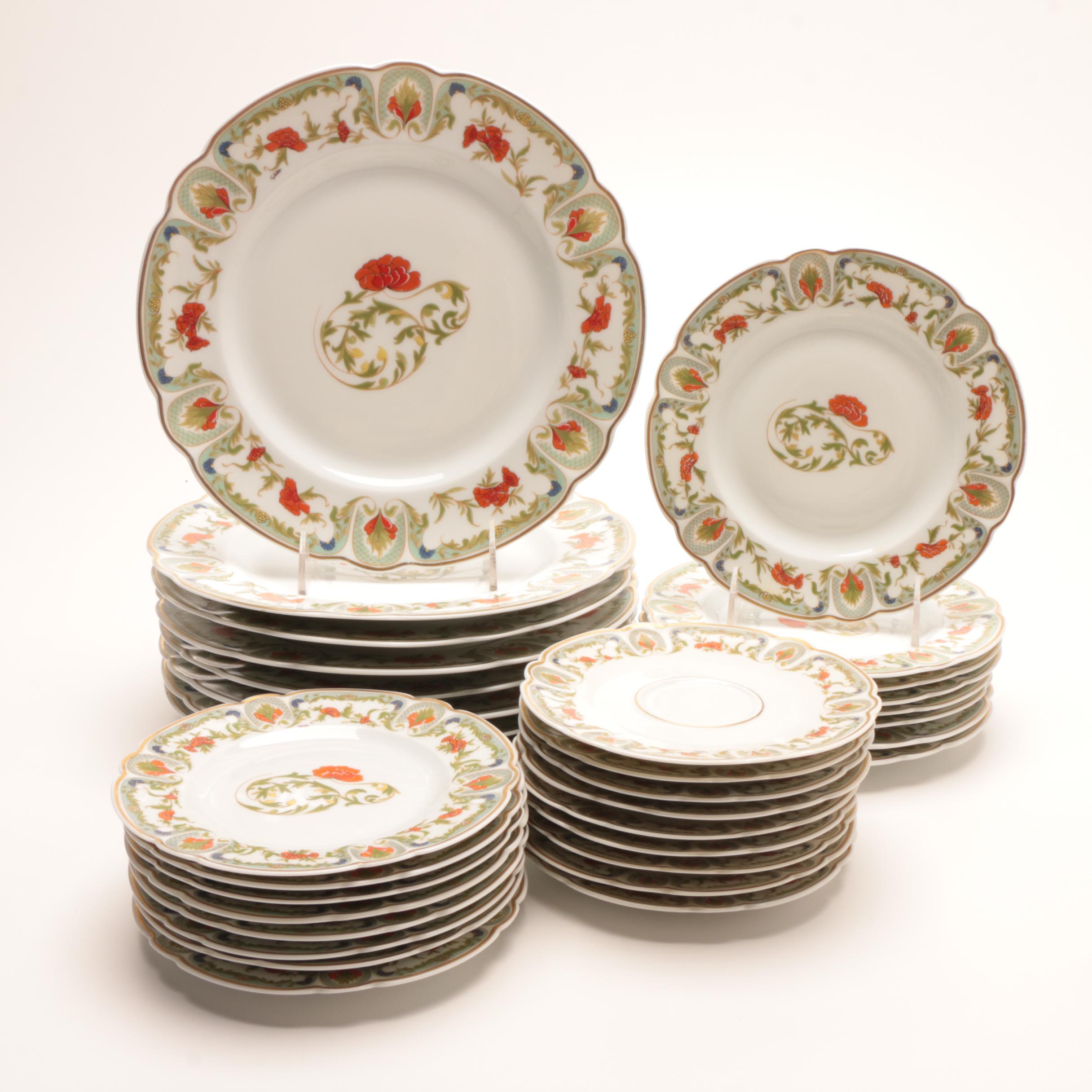 Charles Field Haviland Limoges "Mozart Chantoung" Porcelain Dinnerware