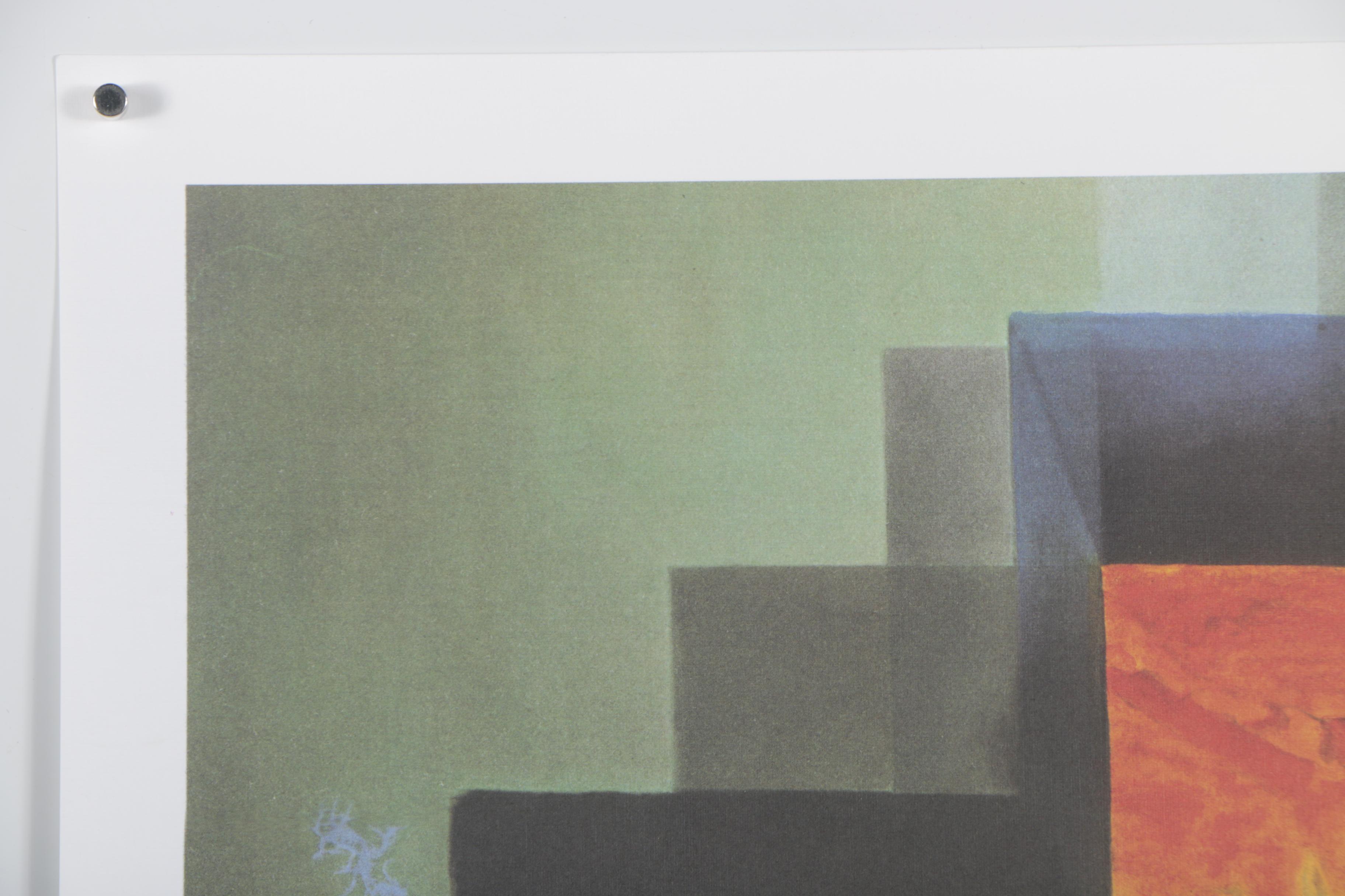 Offset Lithograph after Salvador Dali "Lincoln in Dalivision"