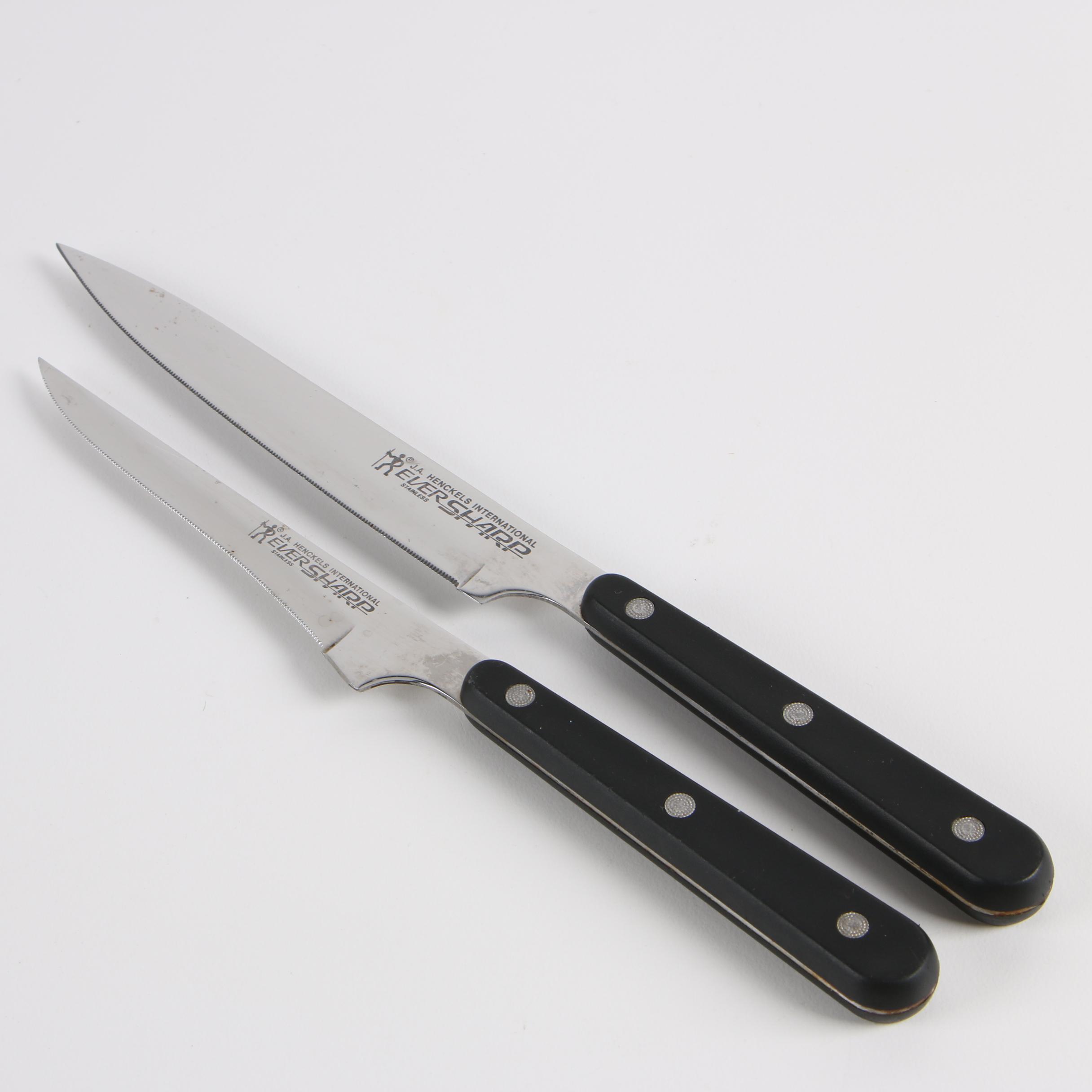 J.A. Henckels International EverSharp Ten-Piece Stainless Steel Cutlery Set