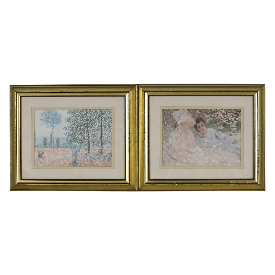 Offset Lithographs After Claude Monet