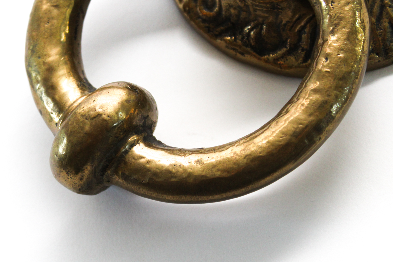 Lion Brass Door Knocker