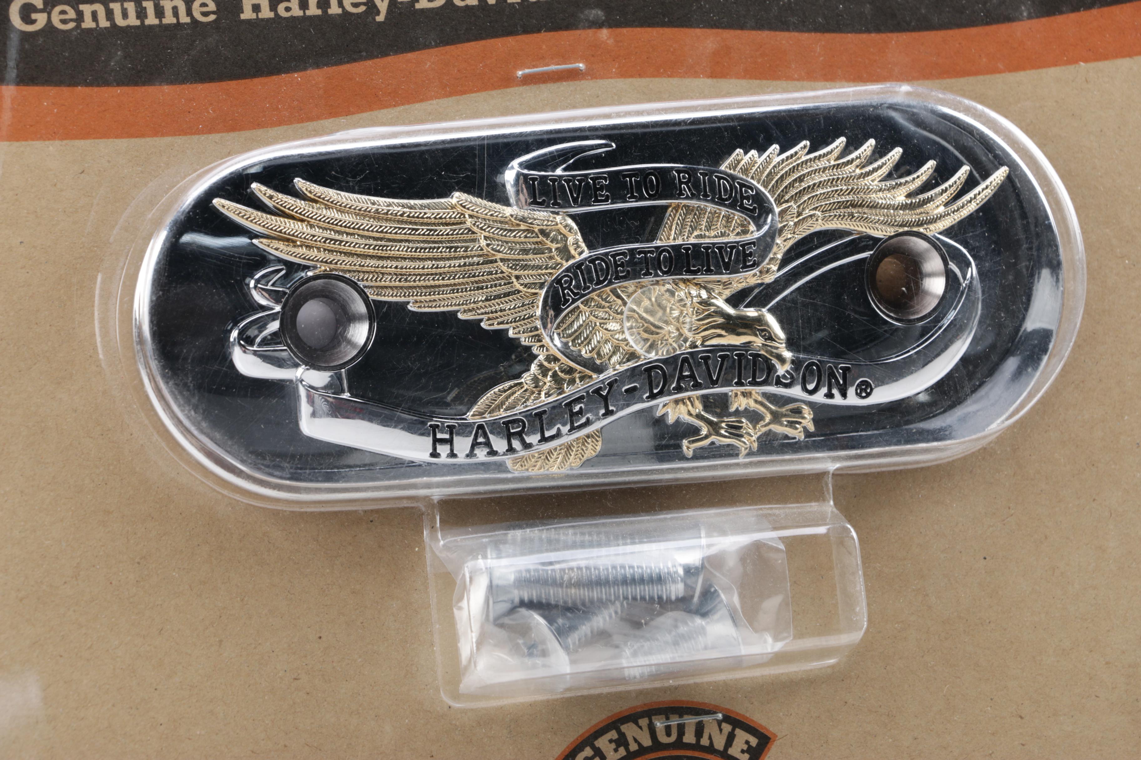Harley-Davidson Sportster Air Cleaner Insert Kit, Sterling Rings and Key Chain