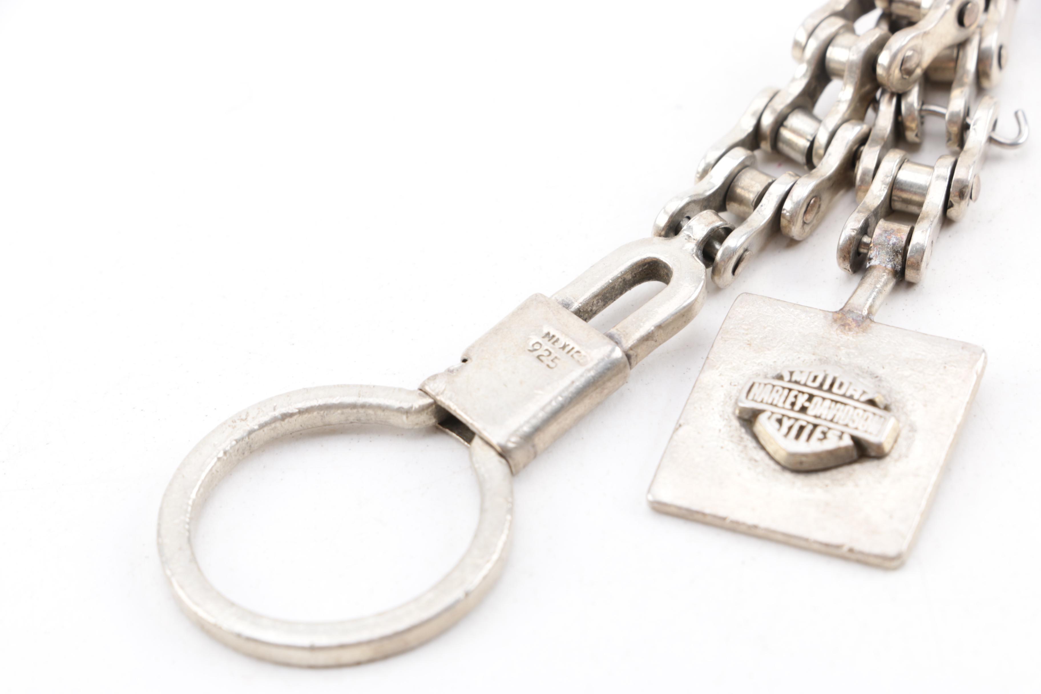 Harley-Davidson Sportster Air Cleaner Insert Kit, Sterling Rings and Key Chain