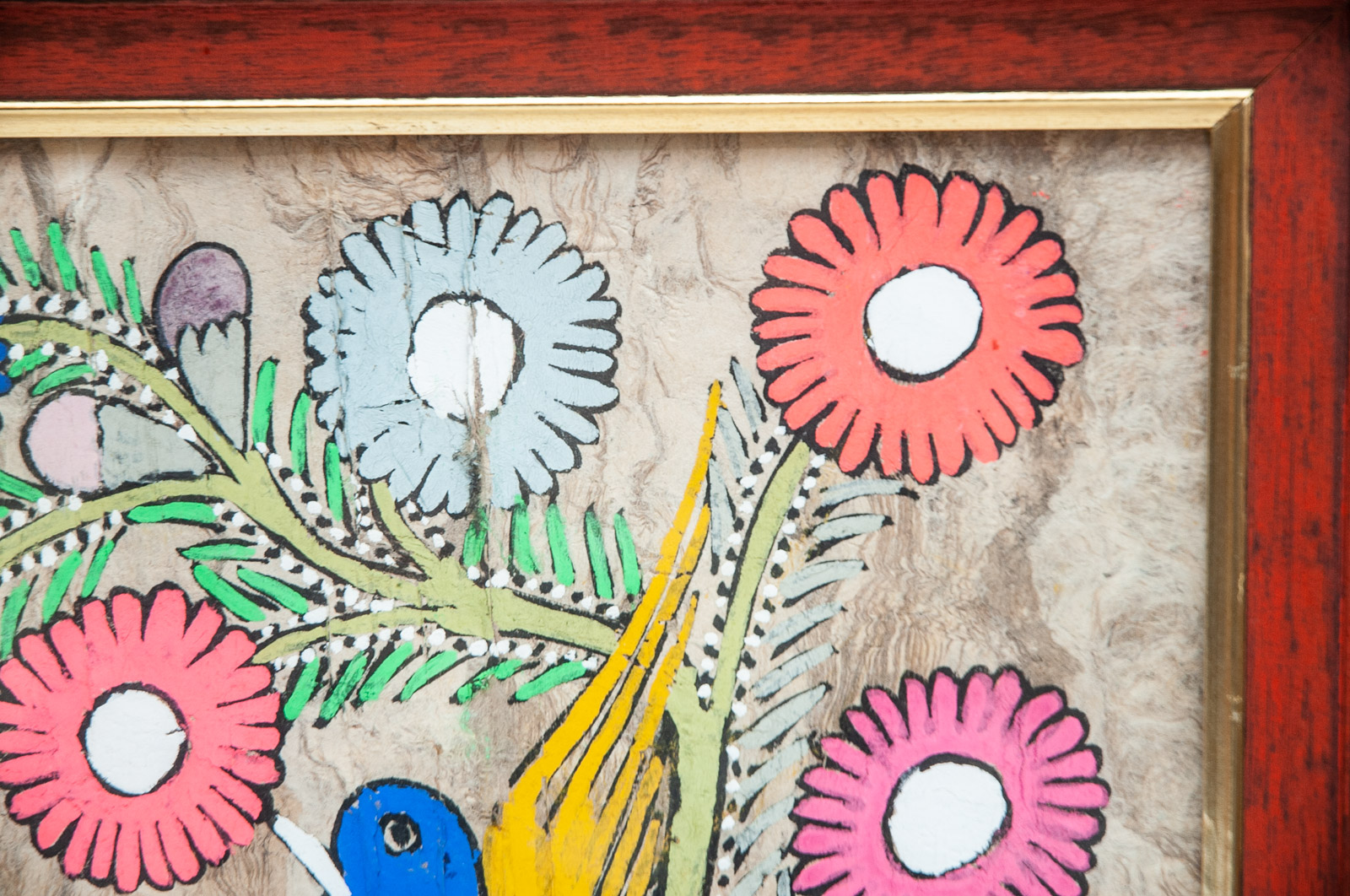 Mexican Folk Art Amate Bark Paintings