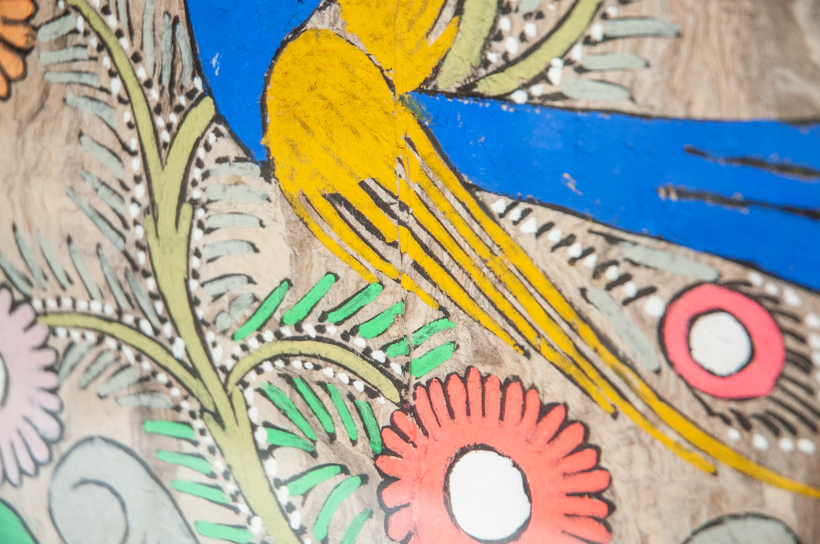 Mexican Folk Art Amate Bark Paintings