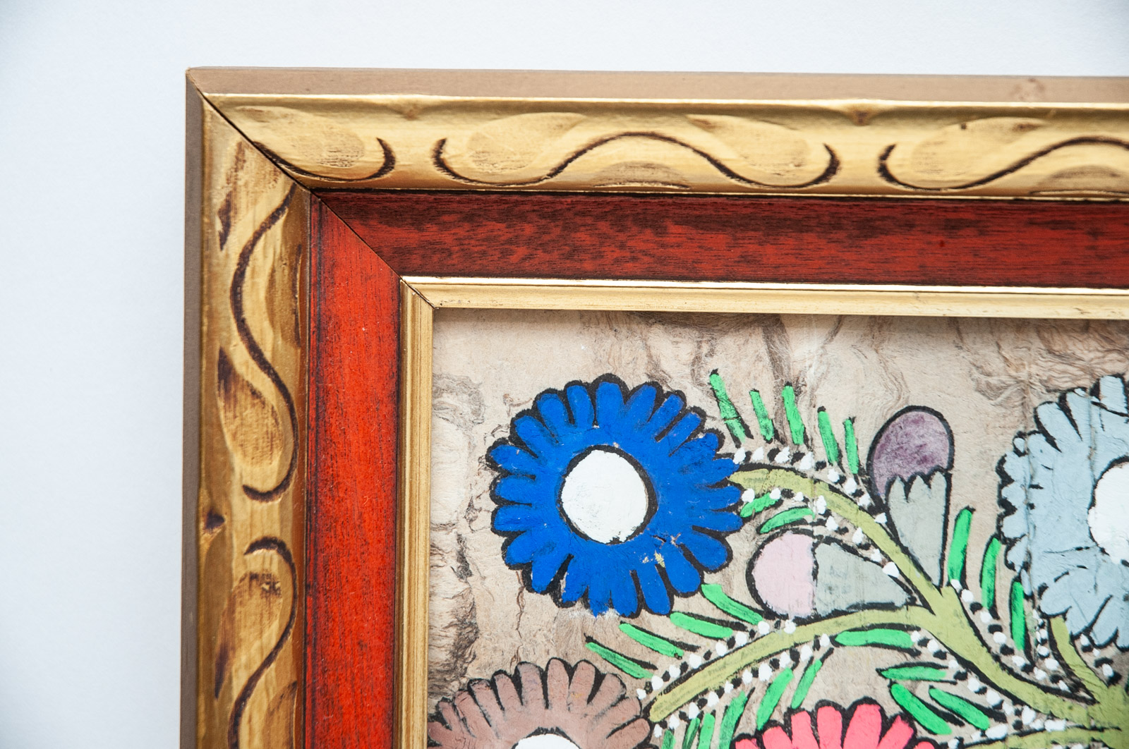 Mexican Folk Art Amate Bark Paintings