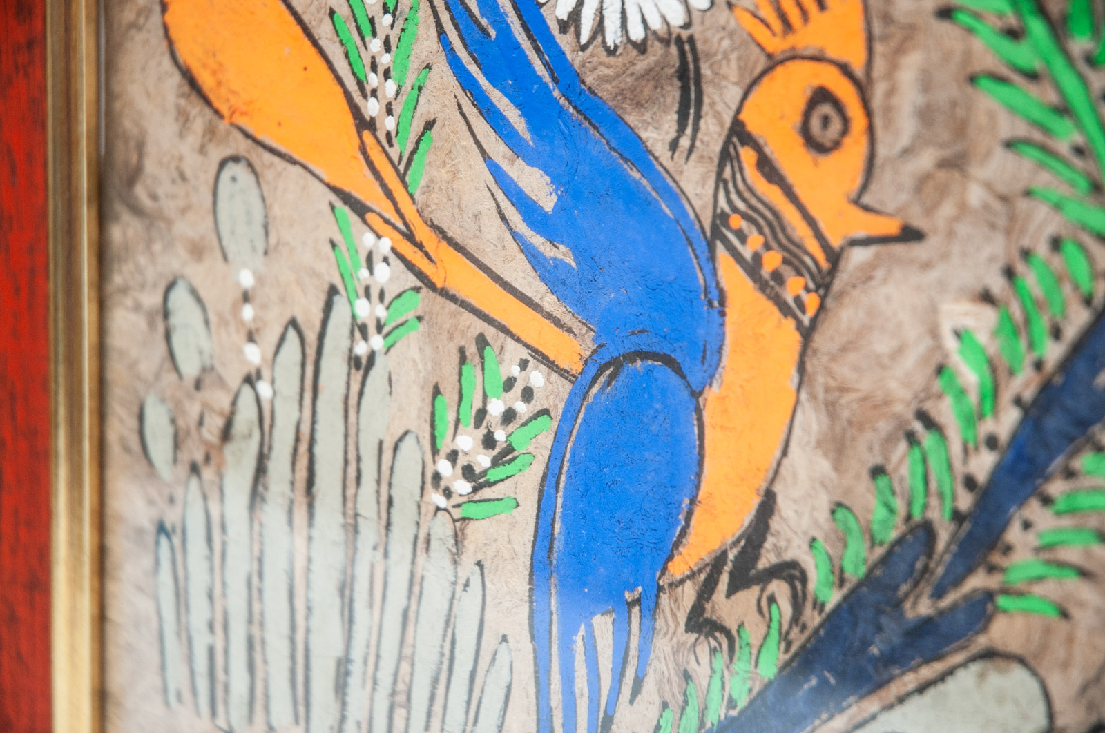 Mexican Folk Art Amate Bark Paintings