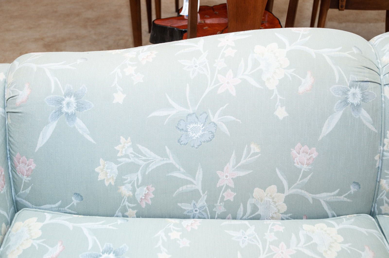 Floral Upholstered Sofa by Schweiger