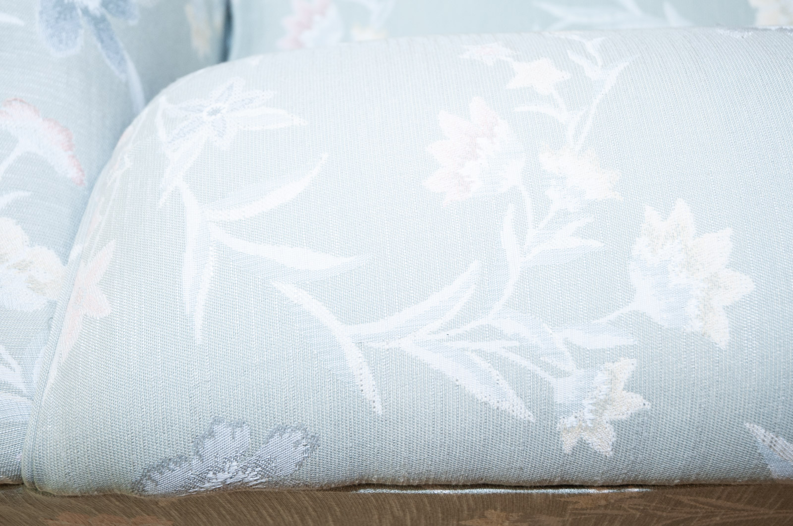 Floral Upholstered Sofa by Schweiger