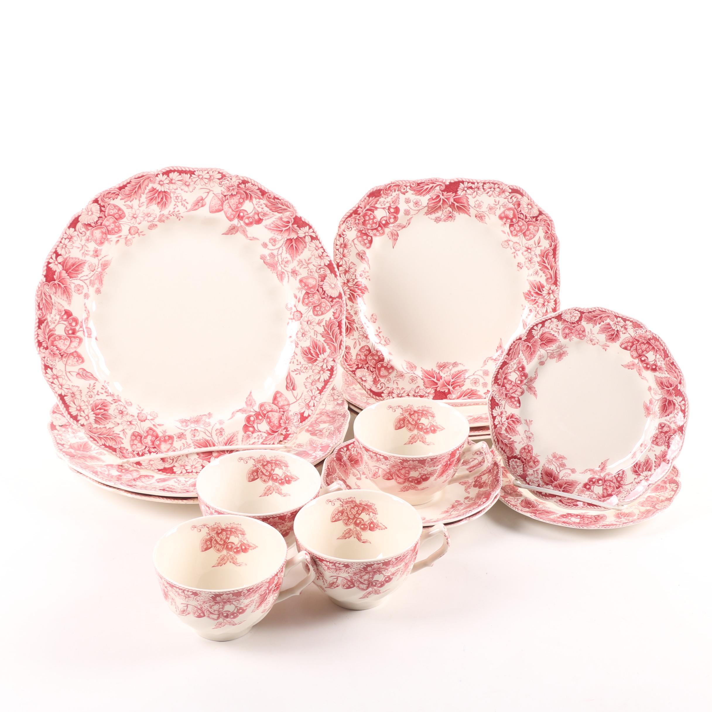 Johnson Brothers "Strawberry Fair" Dinnerware c. 1959-73