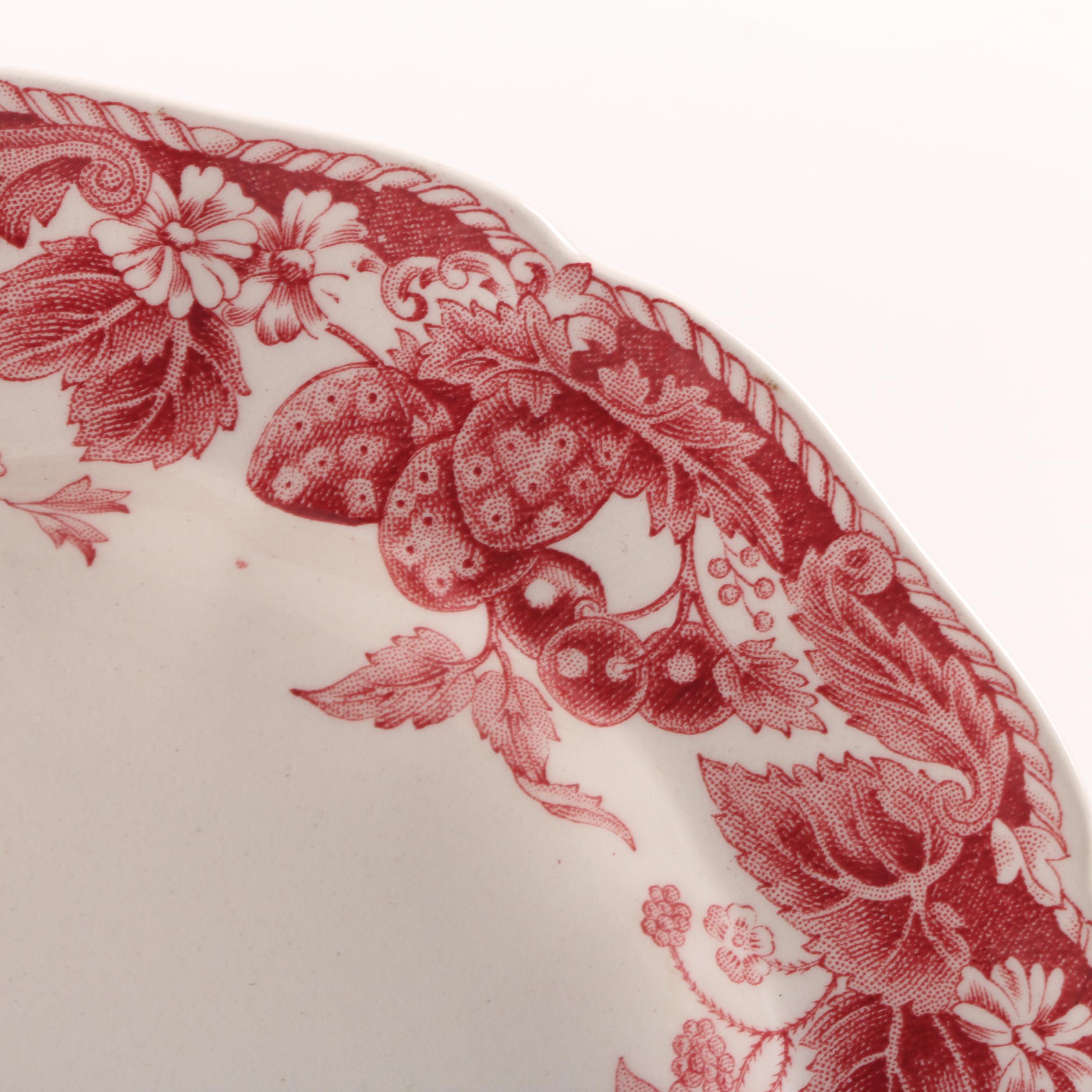 Johnson Brothers "Strawberry Fair" Dinnerware c. 1959-73