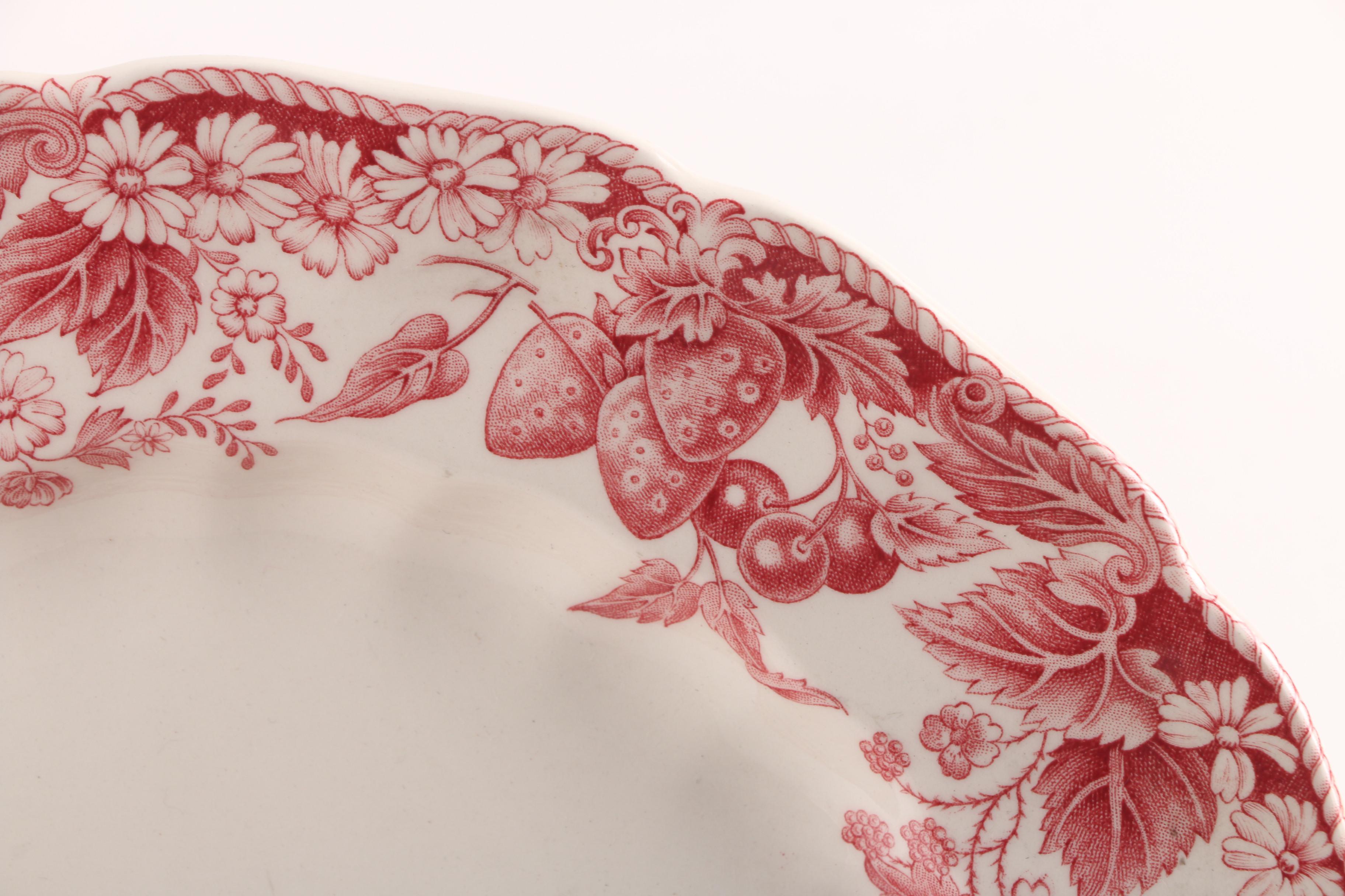 Johnson Brothers "Strawberry Fair" Dinnerware c. 1959-73