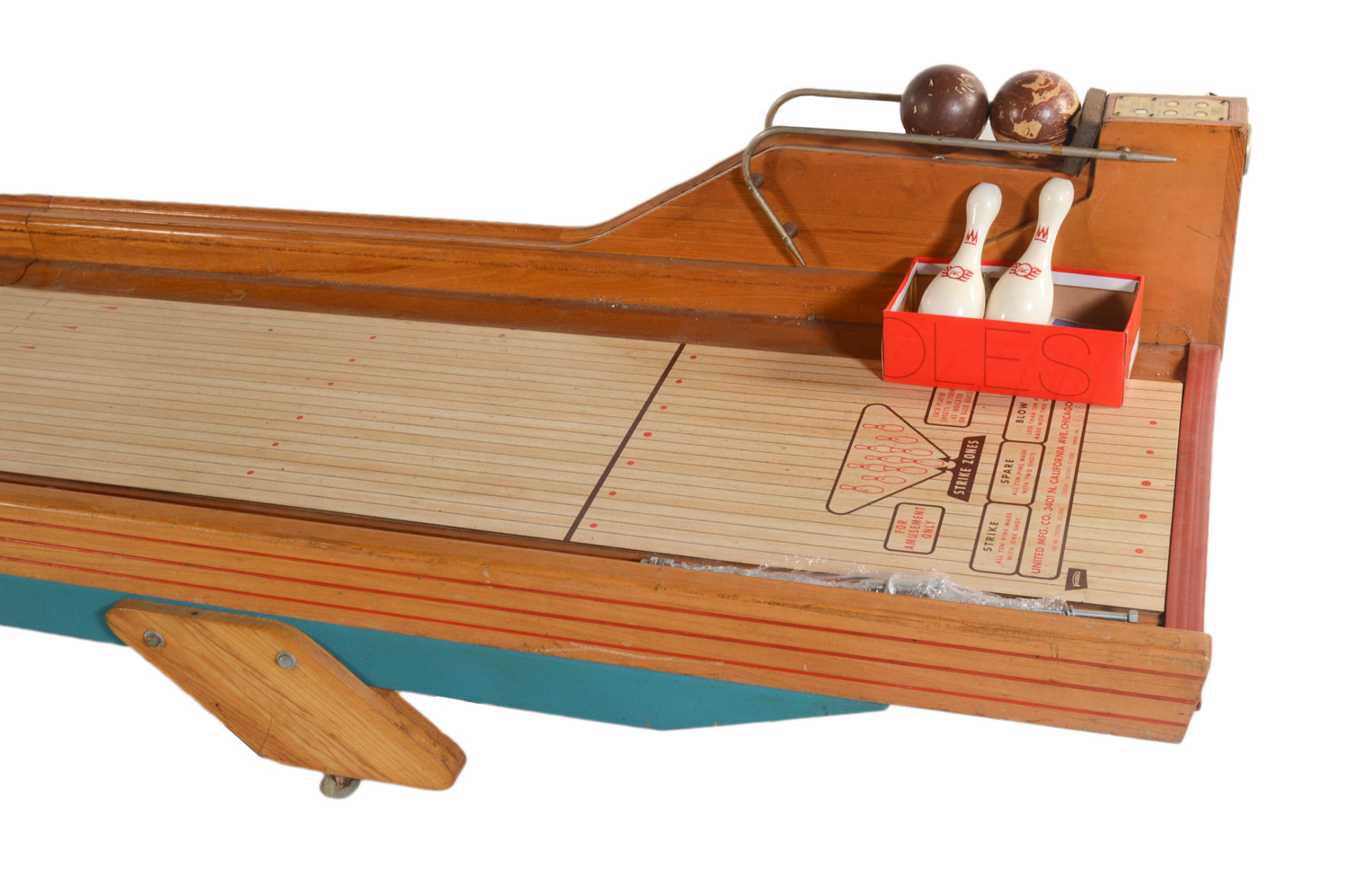 1960s United Savoy Coin Operated Bowling Alley