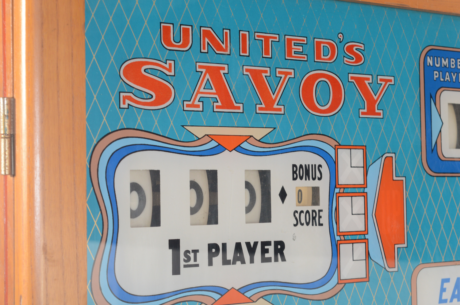 1960s United Savoy Coin Operated Bowling Alley