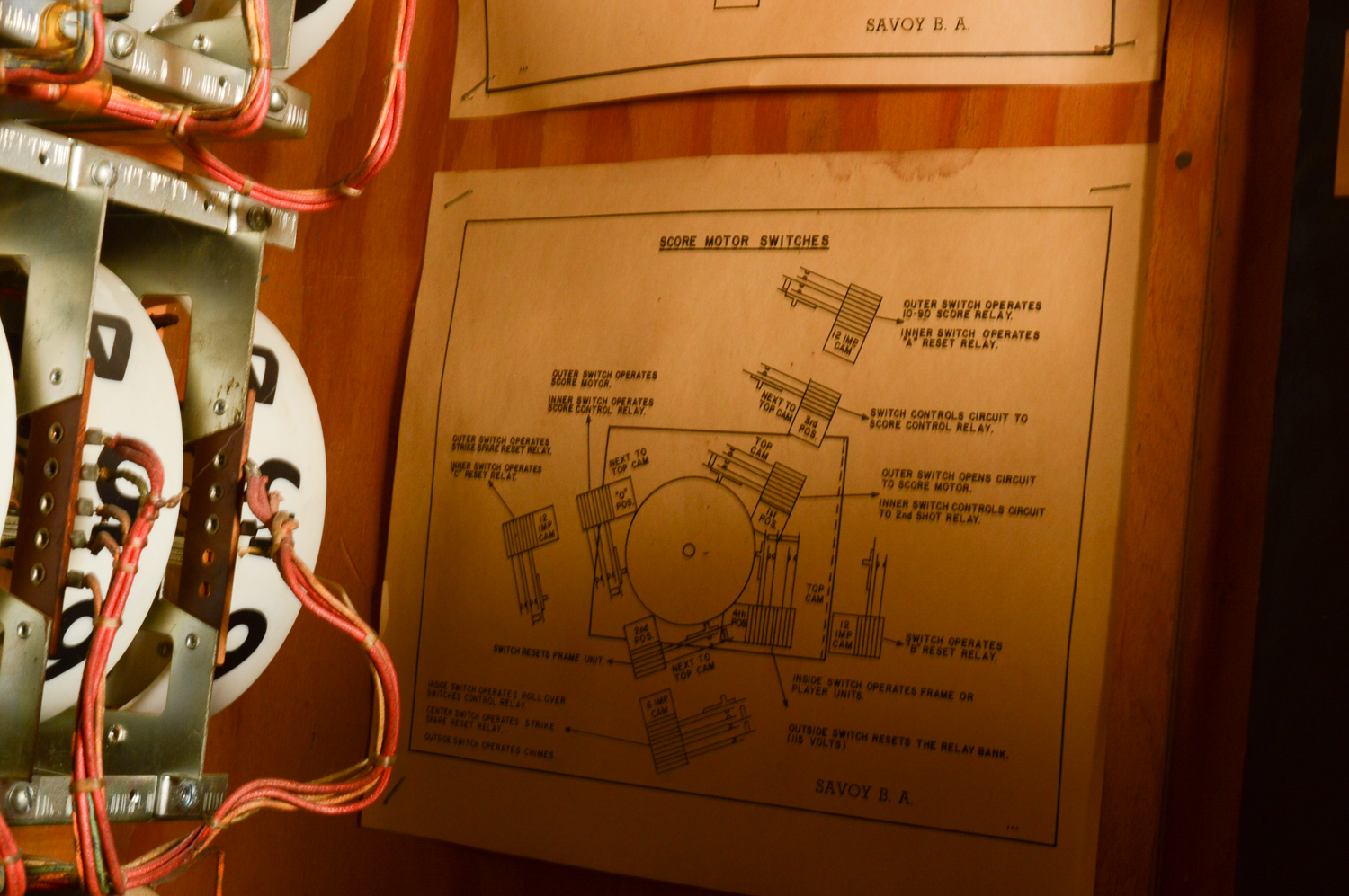 1960s United Savoy Coin Operated Bowling Alley