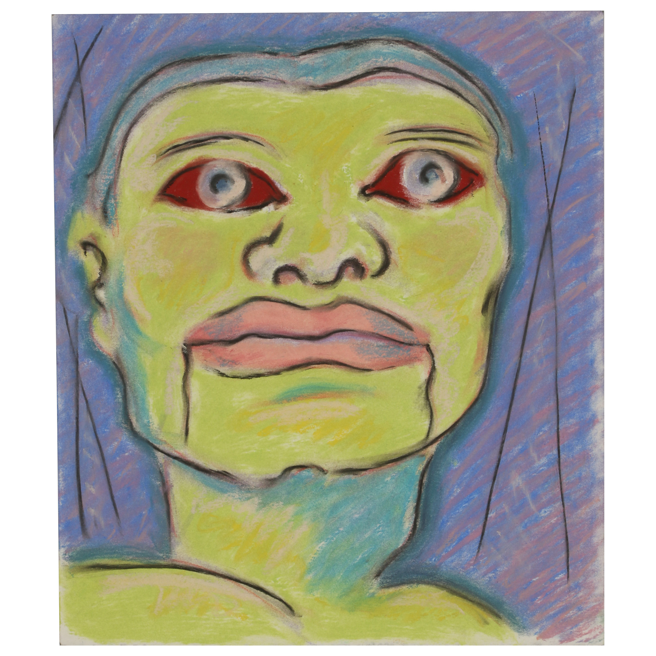 Merle Rosen Pastel Drawing