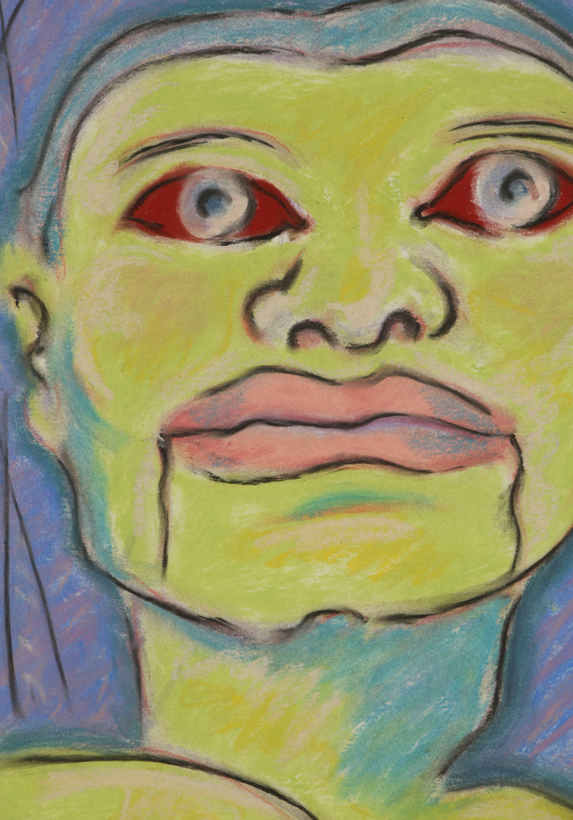 Merle Rosen Pastel Drawing