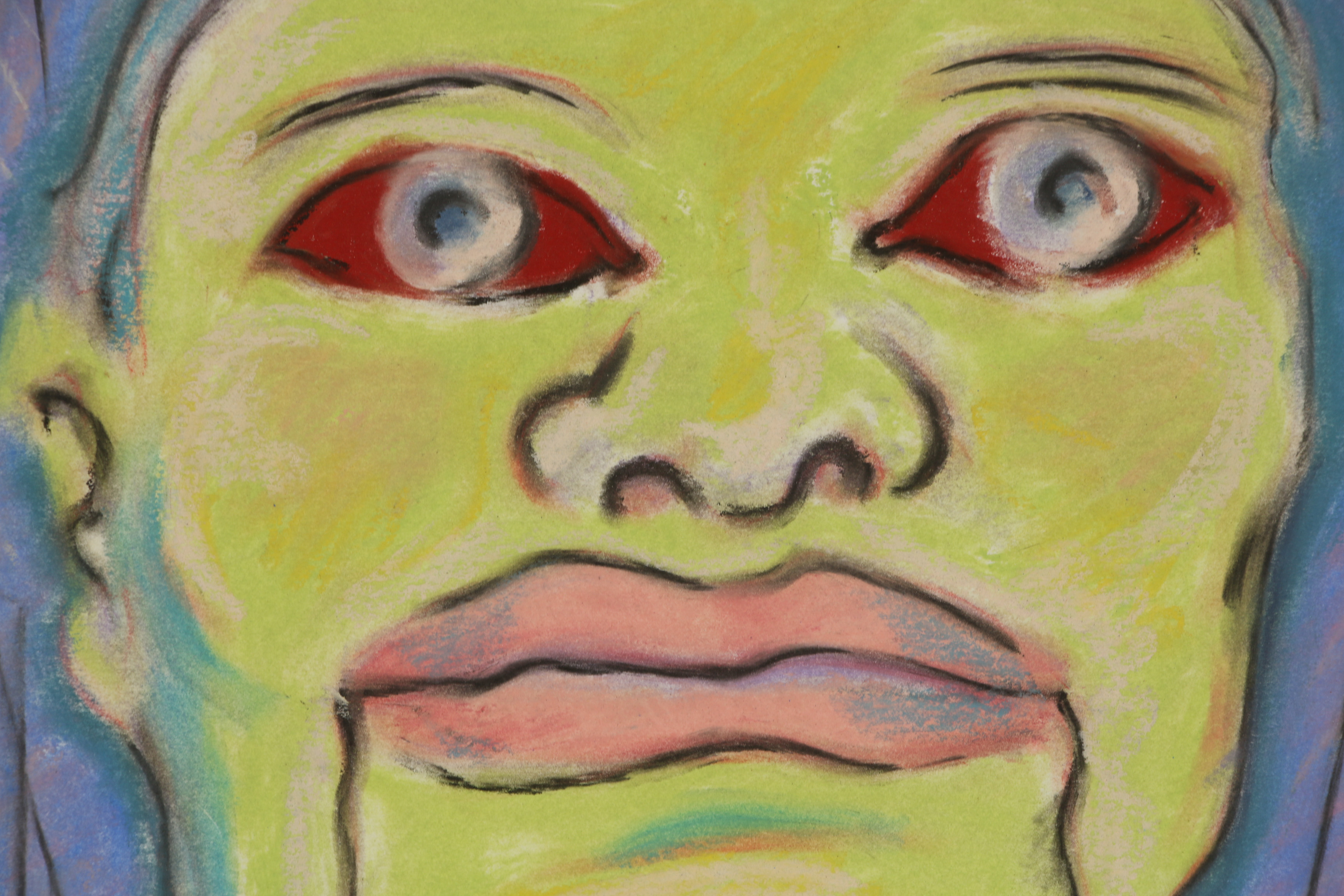 Merle Rosen Pastel Drawing