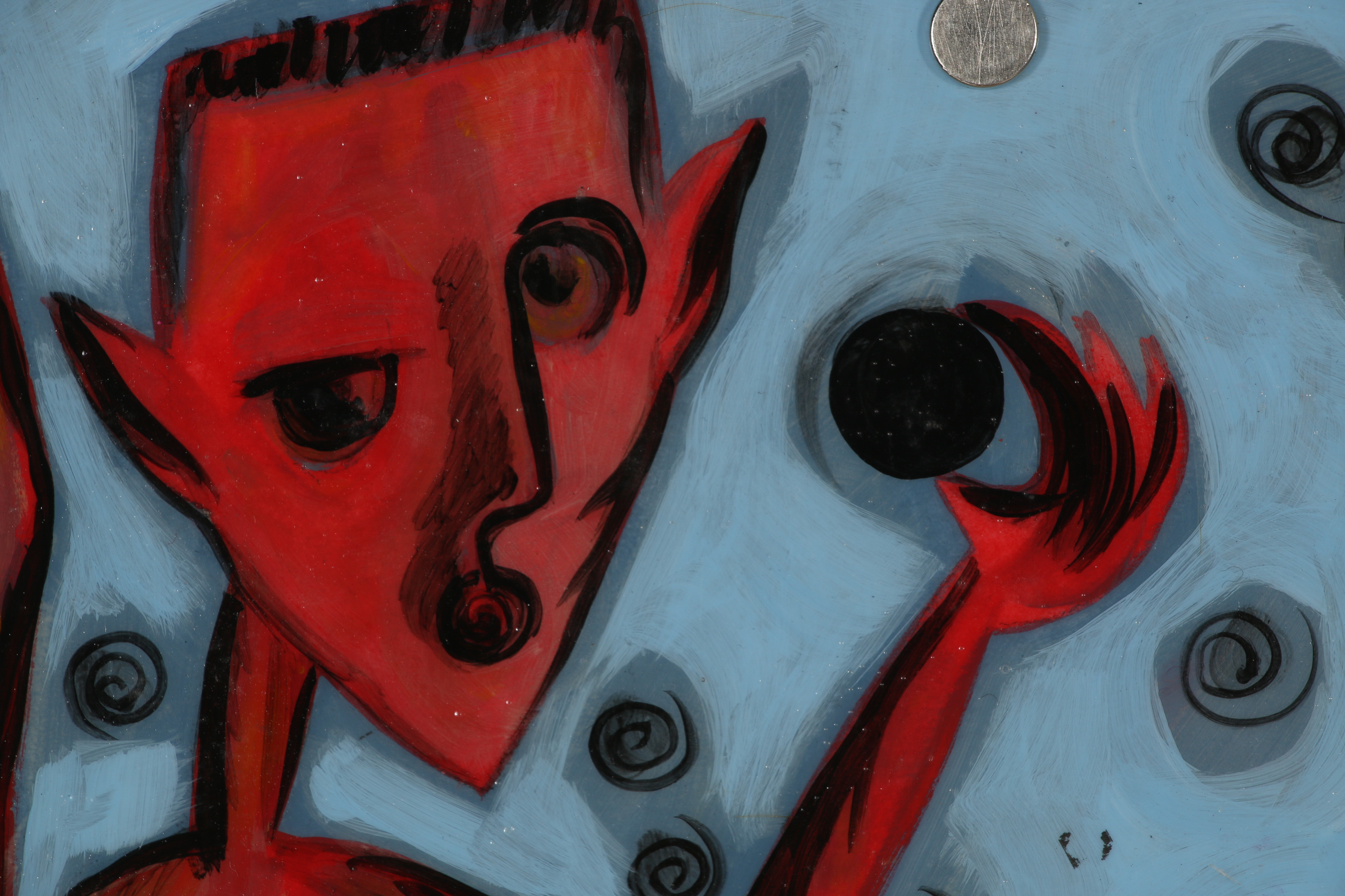 Merle Rosen Acrylic Painting